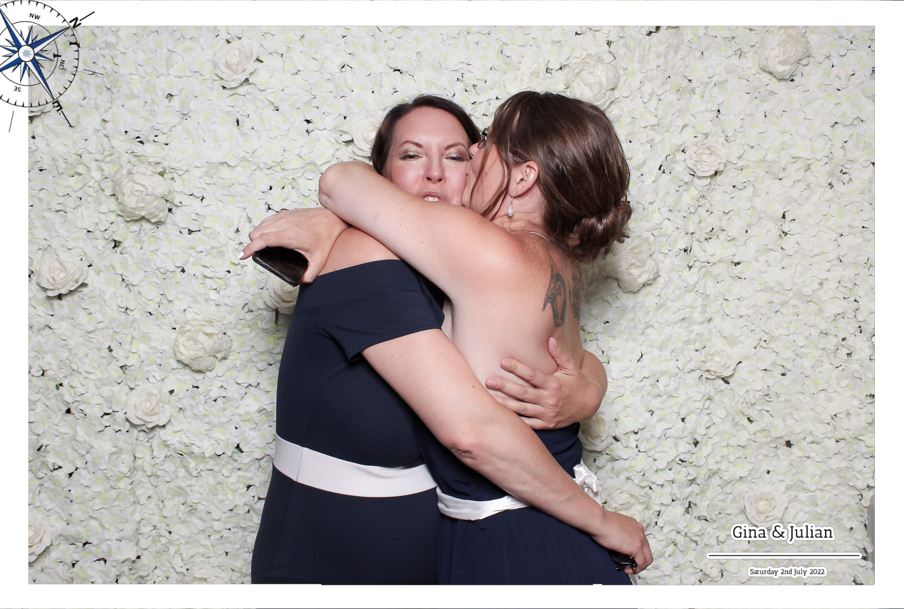 Gina & Julian Wedding - Classic Open Booth | View more photos from the event at gallery.freshbooths.com/u/FreshBooths/Gina-Julian-Wedding-Classic-Open-Booth