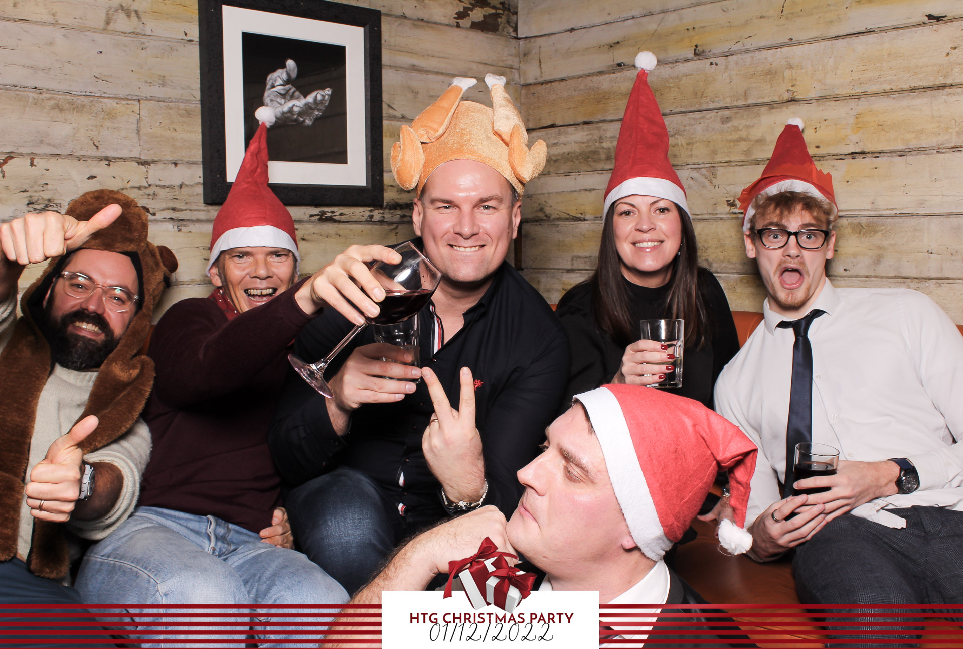 HTG Christmas Party - Classic Open Booth | View more photos from the event at gallery.freshbooths.com/u/FreshBooths/HTG-Christmas-Party-Classic-Open-Booth