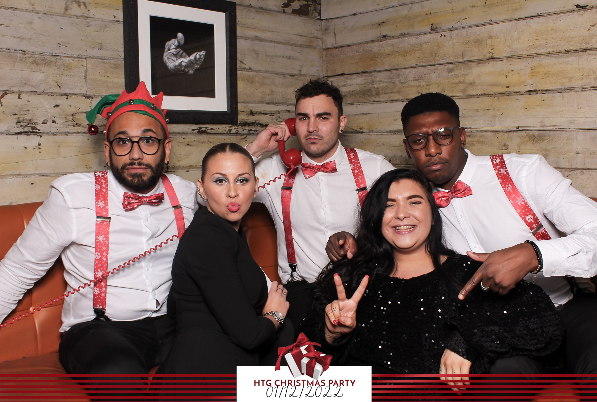 HTG Christmas Party - Classic Open Booth | View more photos from the event at gallery.freshbooths.com/u/FreshBooths/HTG-Christmas-Party-Classic-Open-Booth
