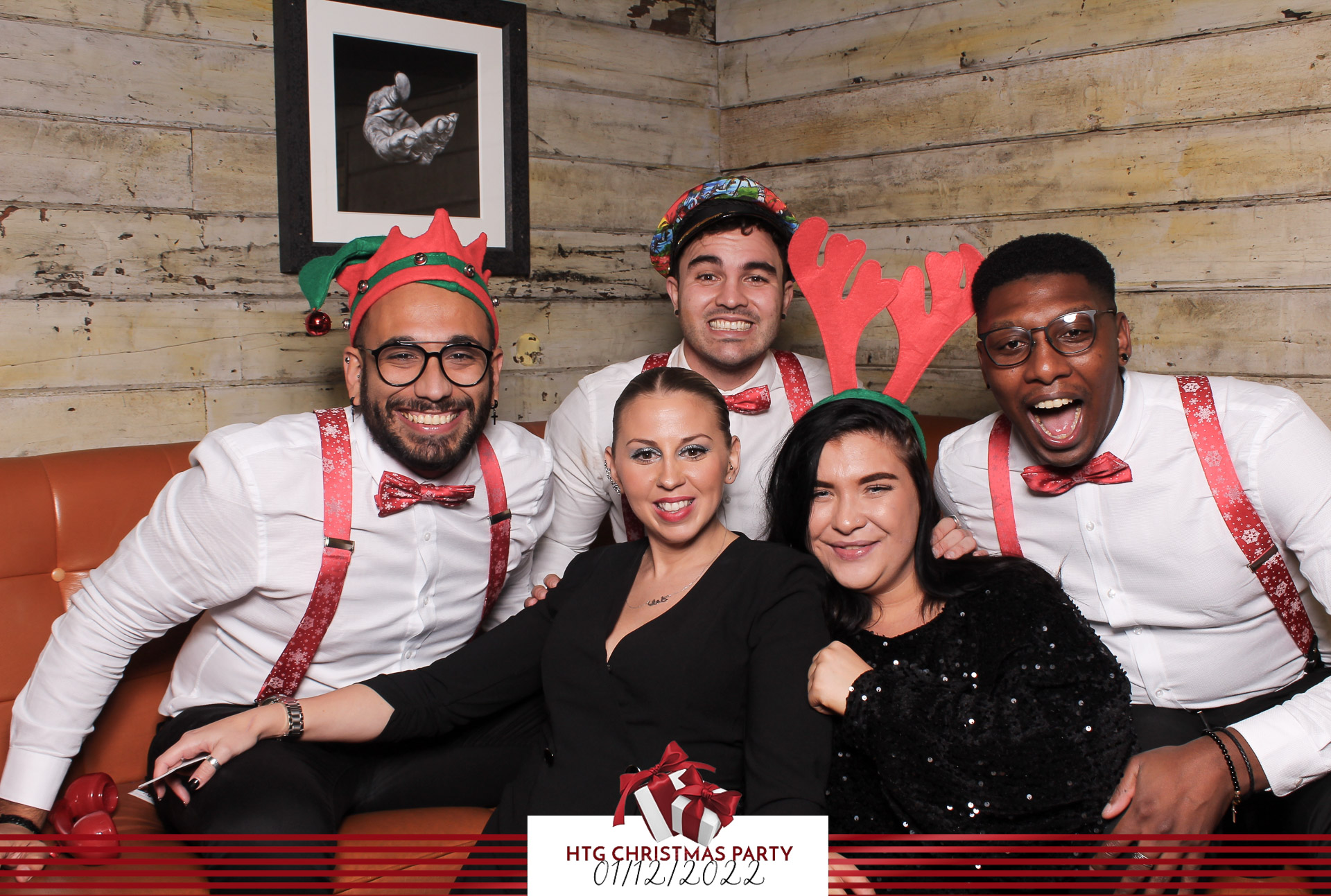 HTG Christmas Party - Classic Open Booth | View more photos from the event at gallery.freshbooths.com/u/FreshBooths/HTG-Christmas-Party-Classic-Open-Booth