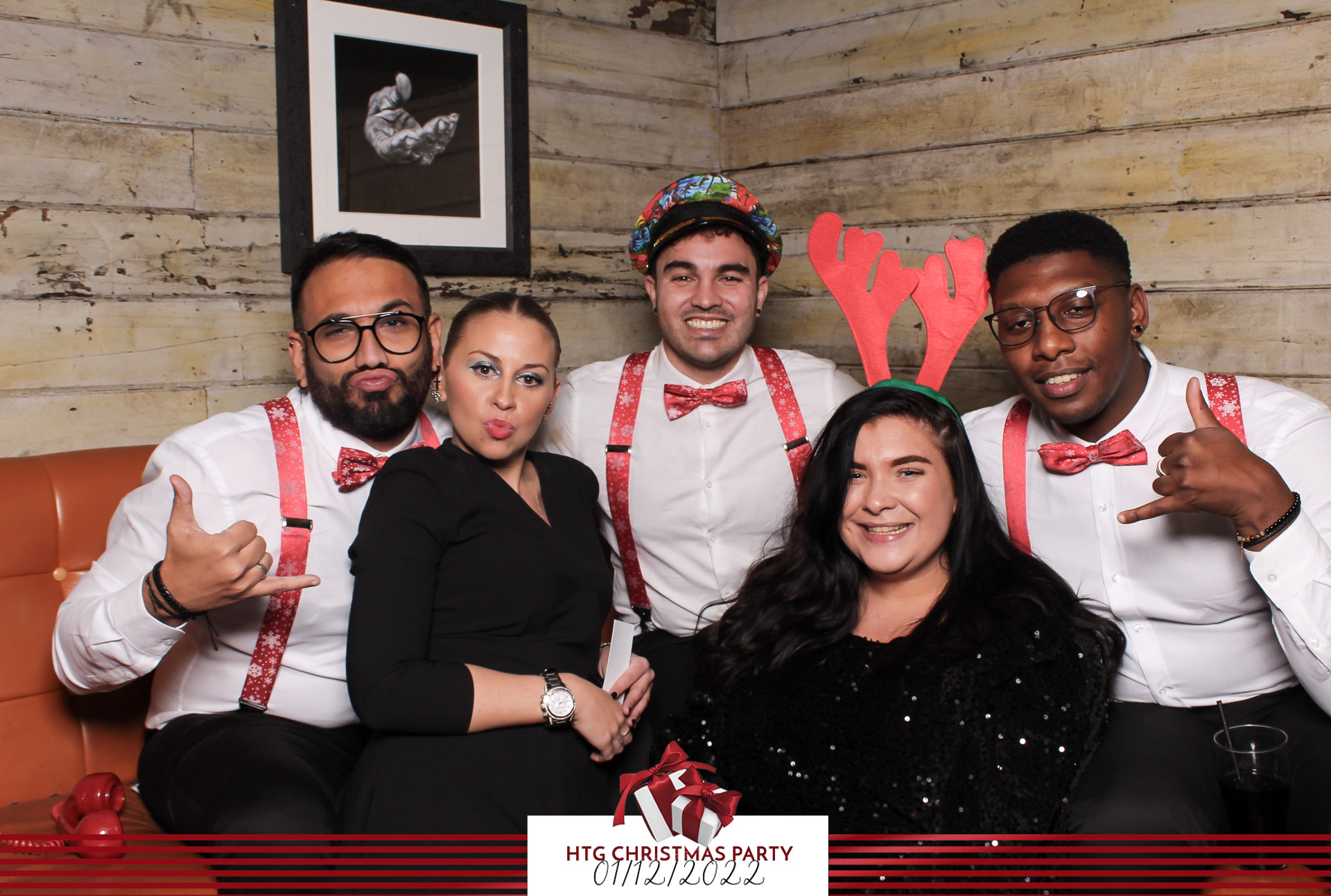 HTG Christmas Party - Classic Open Booth | View more photos from the event at gallery.freshbooths.com/u/FreshBooths/HTG-Christmas-Party-Classic-Open-Booth