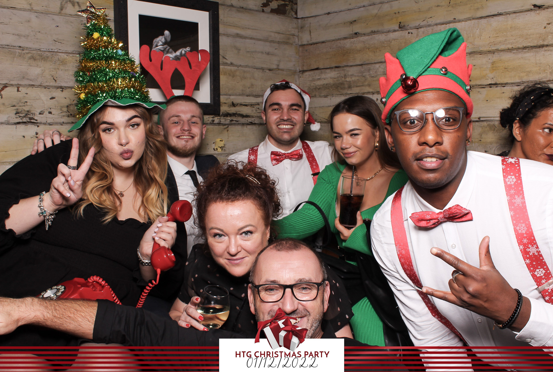 HTG Christmas Party - Classic Open Booth | View more photos from the event at gallery.freshbooths.com/u/FreshBooths/HTG-Christmas-Party-Classic-Open-Booth