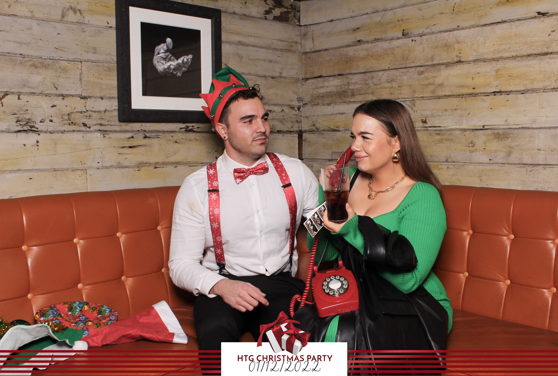 HTG Christmas Party - Classic Open Booth | View more photos from the event at gallery.freshbooths.com/u/FreshBooths/HTG-Christmas-Party-Classic-Open-Booth