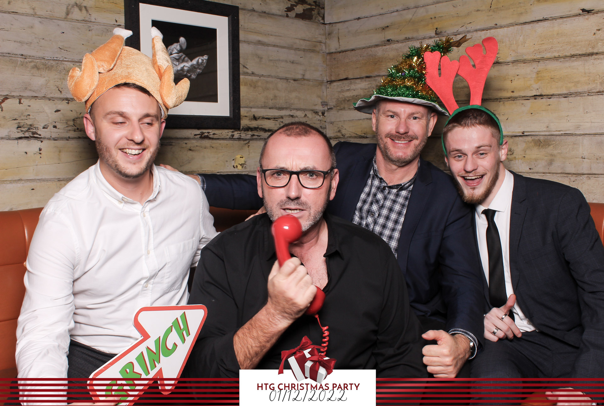 HTG Christmas Party - Classic Open Booth | View more photos from the event at gallery.freshbooths.com/u/FreshBooths/HTG-Christmas-Party-Classic-Open-Booth