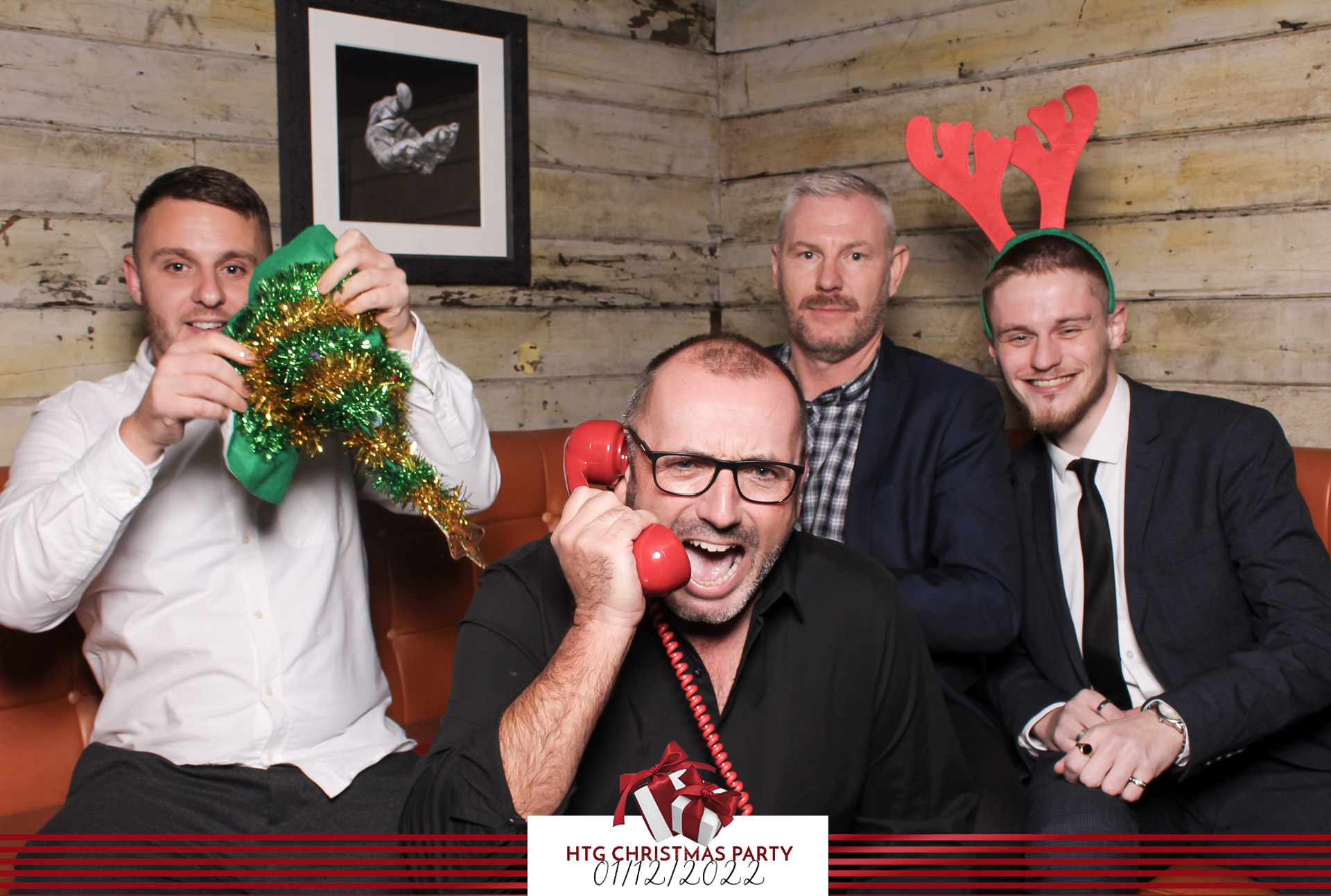 HTG Christmas Party - Classic Open Booth | View more photos from the event at gallery.freshbooths.com/u/FreshBooths/HTG-Christmas-Party-Classic-Open-Booth