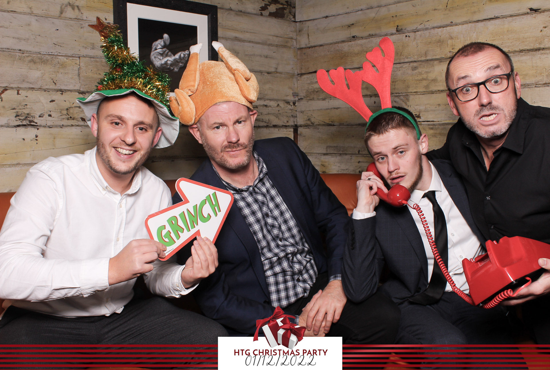 HTG Christmas Party - Classic Open Booth | View more photos from the event at gallery.freshbooths.com/u/FreshBooths/HTG-Christmas-Party-Classic-Open-Booth