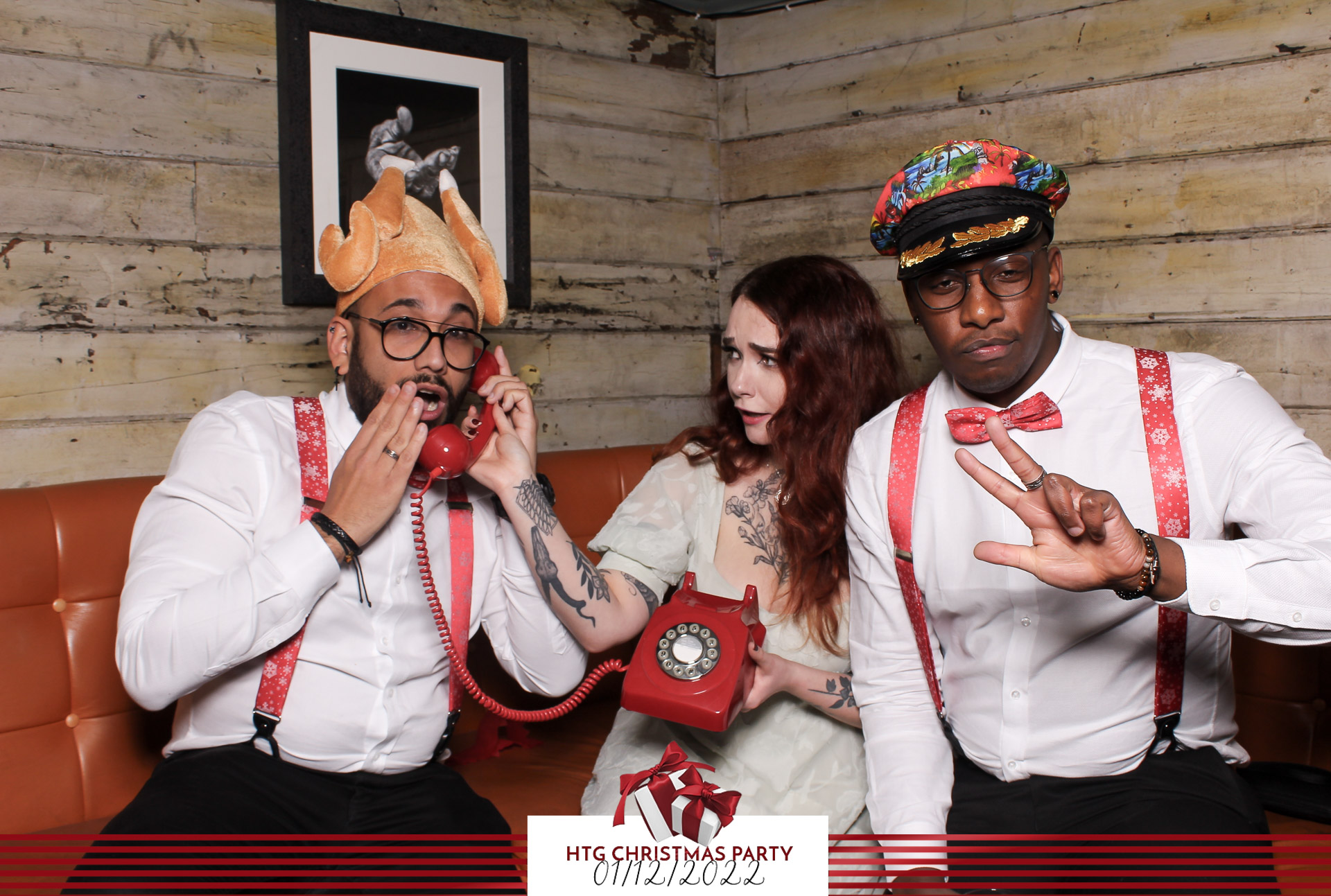 HTG Christmas Party - Classic Open Booth | View more photos from the event at gallery.freshbooths.com/u/FreshBooths/HTG-Christmas-Party-Classic-Open-Booth