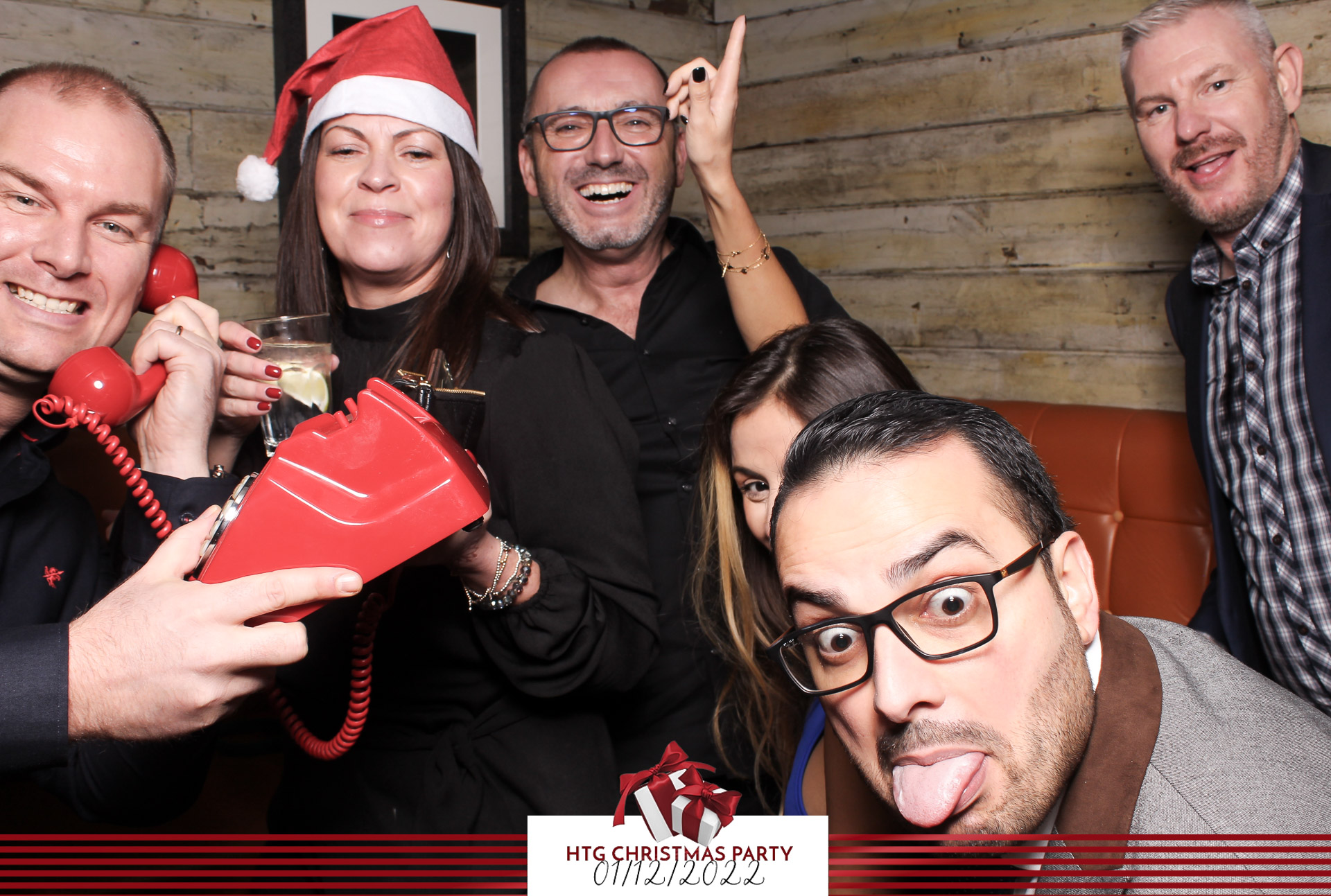 HTG Christmas Party - Classic Open Booth | View more photos from the event at gallery.freshbooths.com/u/FreshBooths/HTG-Christmas-Party-Classic-Open-Booth