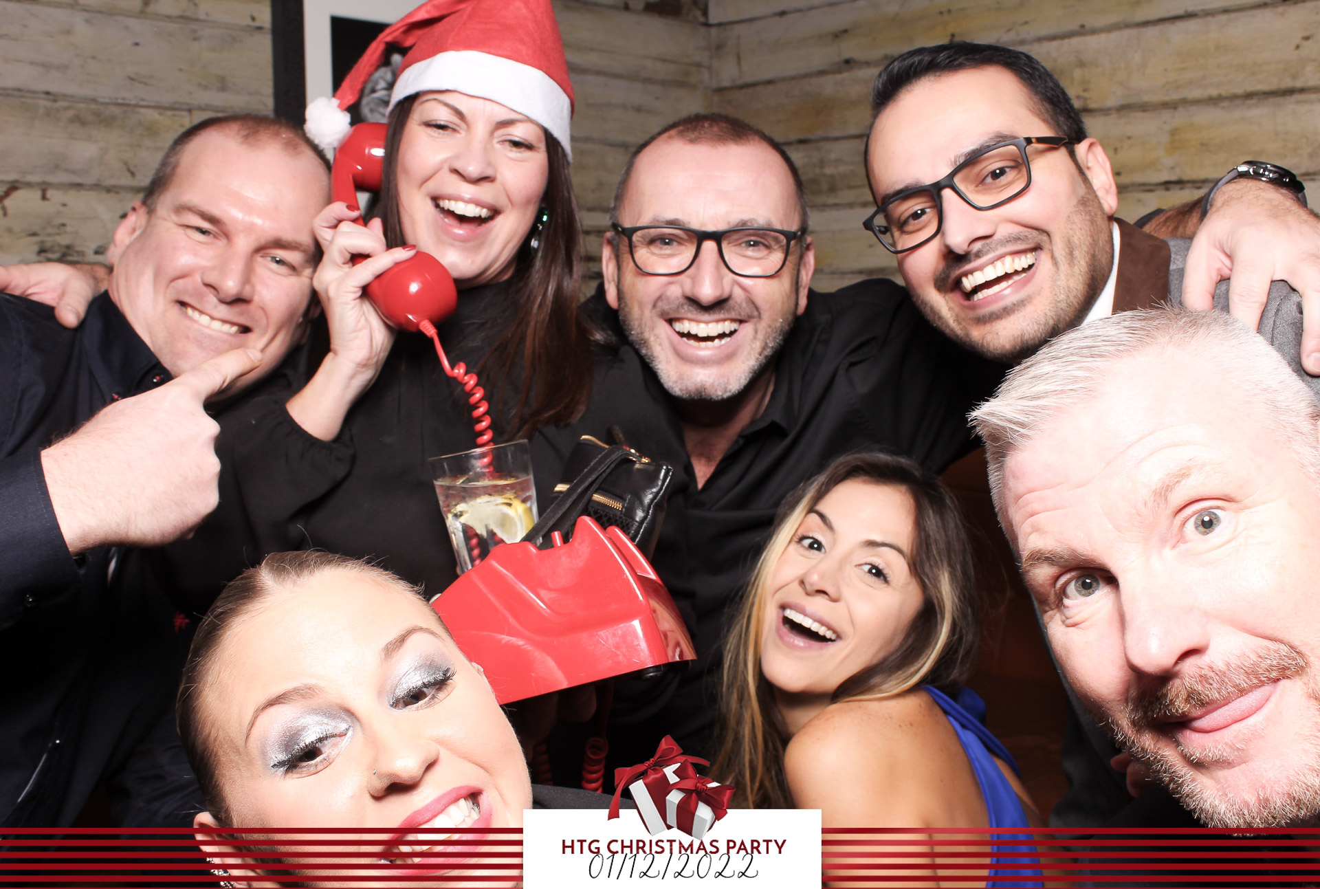 HTG Christmas Party - Classic Open Booth | View more photos from the event at gallery.freshbooths.com/u/FreshBooths/HTG-Christmas-Party-Classic-Open-Booth