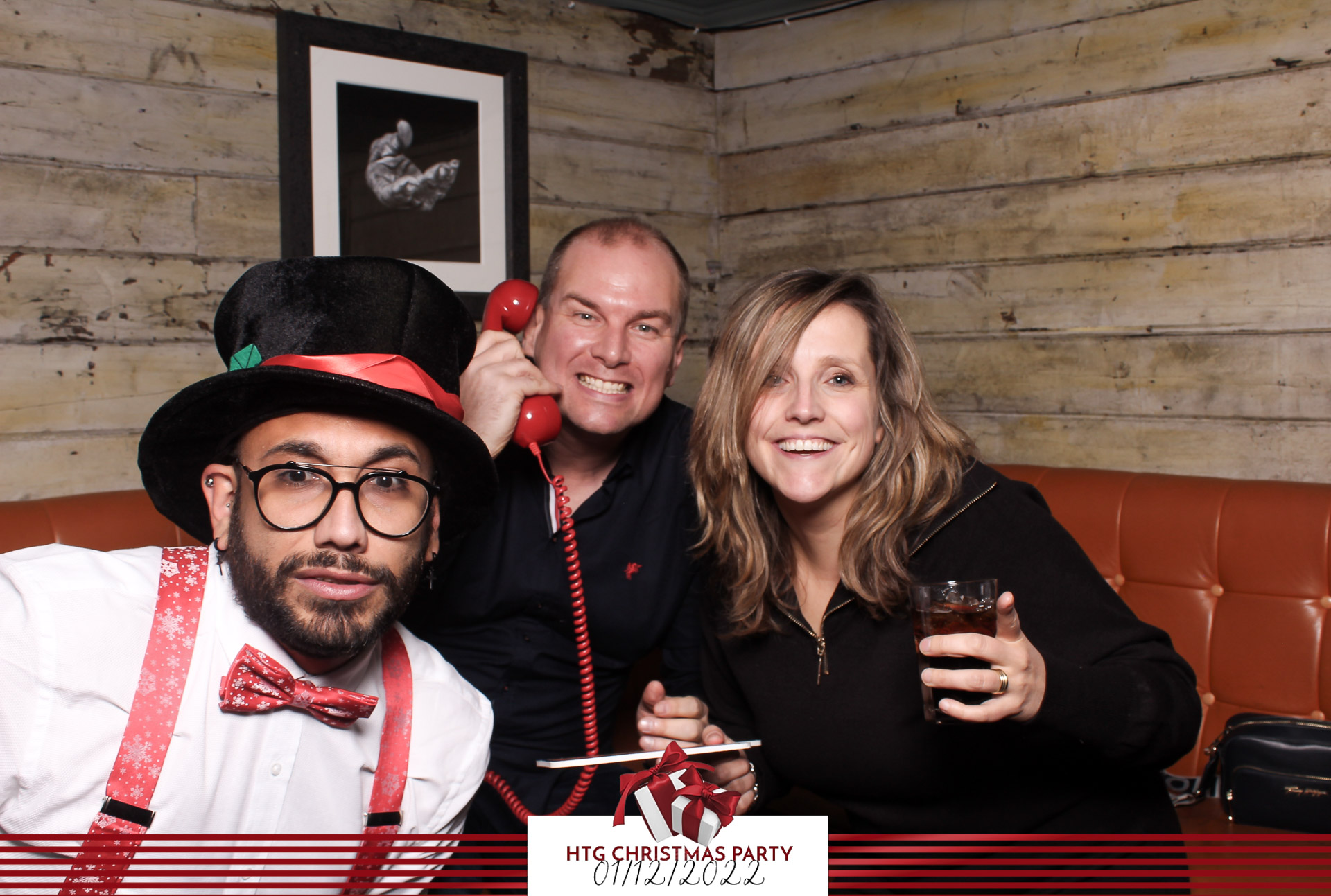 HTG Christmas Party - Classic Open Booth | View more photos from the event at gallery.freshbooths.com/u/FreshBooths/HTG-Christmas-Party-Classic-Open-Booth