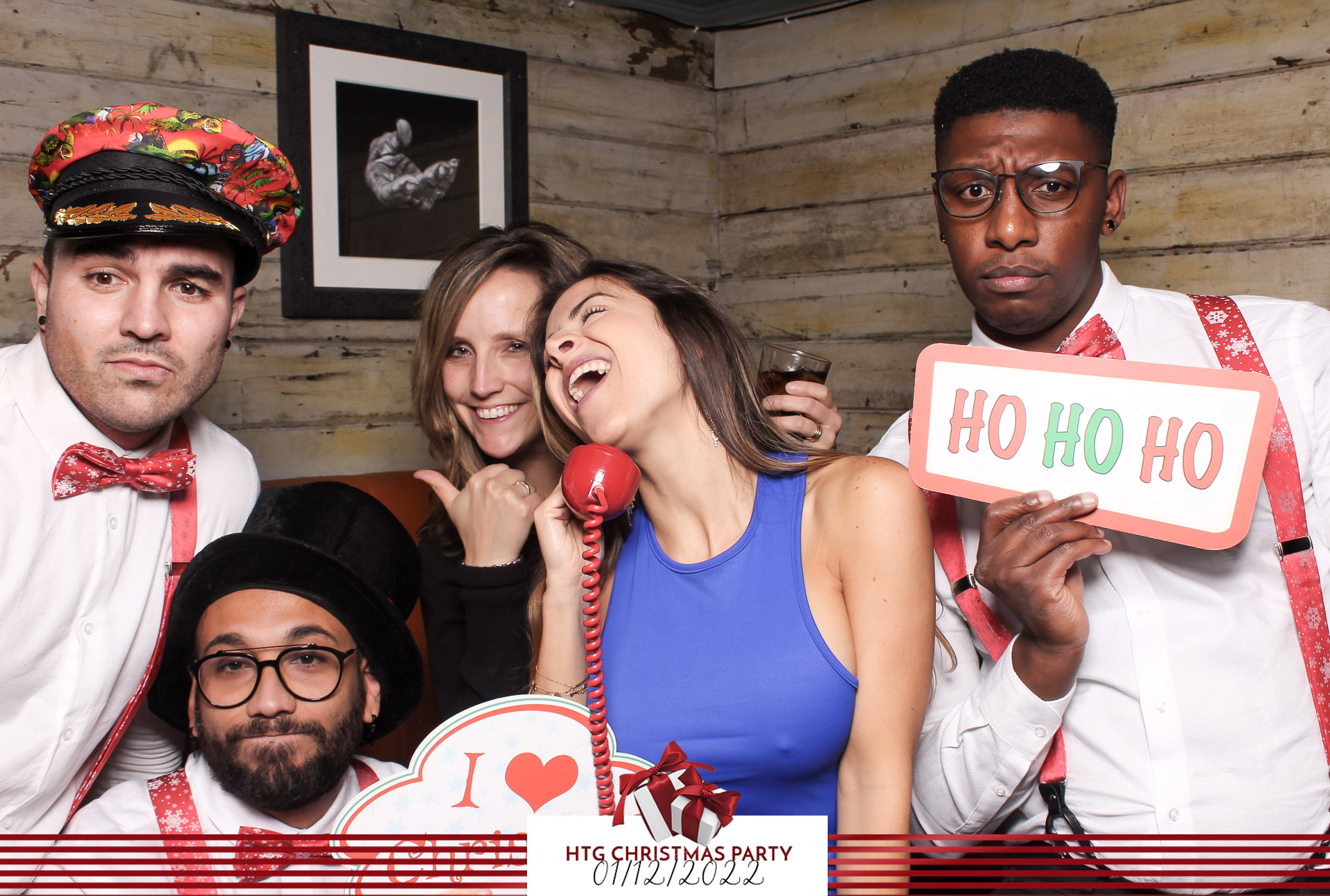HTG Christmas Party - Classic Open Booth | View more photos from the event at gallery.freshbooths.com/u/FreshBooths/HTG-Christmas-Party-Classic-Open-Booth