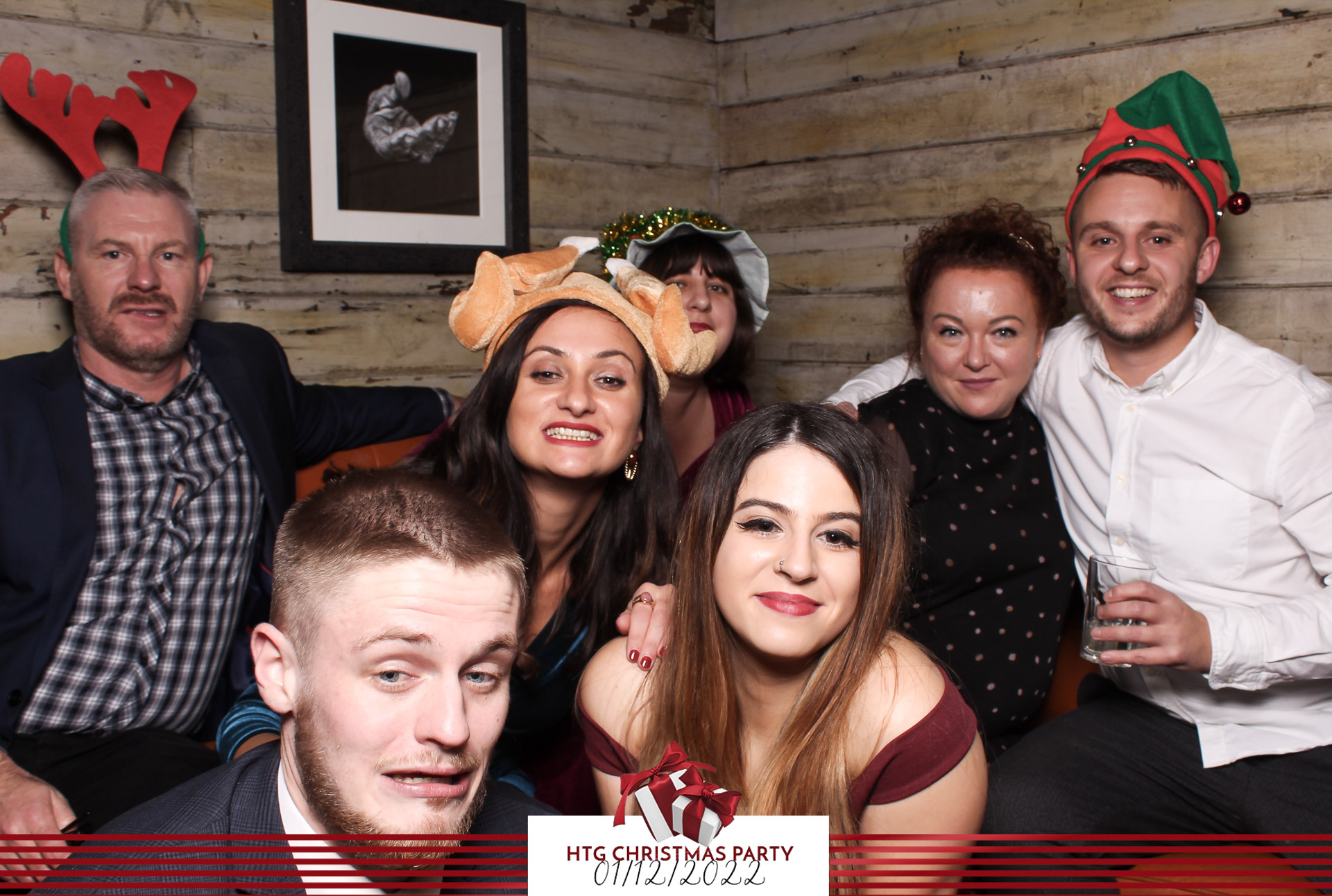HTG Christmas Party - Classic Open Booth | View more photos from the event at gallery.freshbooths.com/u/FreshBooths/HTG-Christmas-Party-Classic-Open-Booth