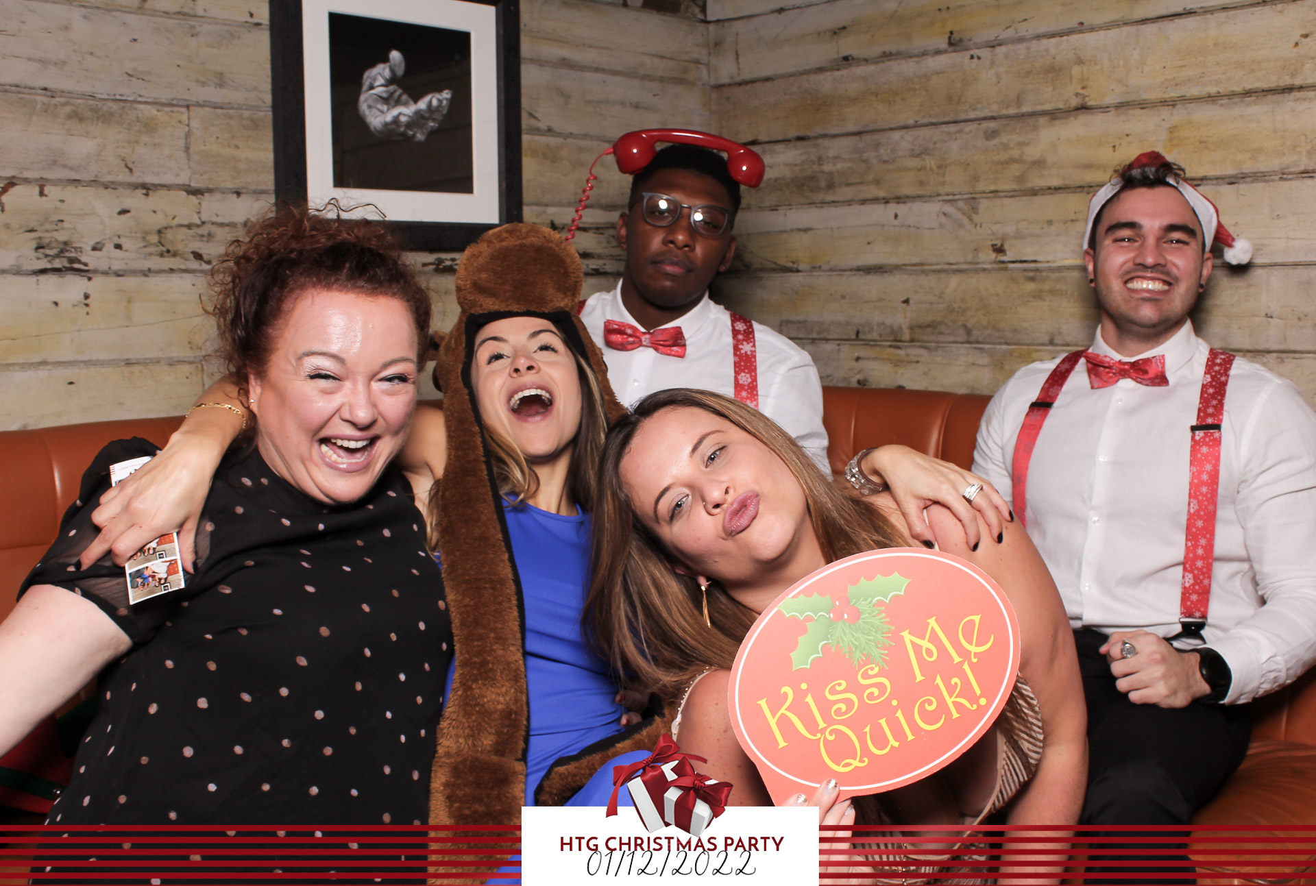 HTG Christmas Party - Classic Open Booth | View more photos from the event at gallery.freshbooths.com/u/FreshBooths/HTG-Christmas-Party-Classic-Open-Booth