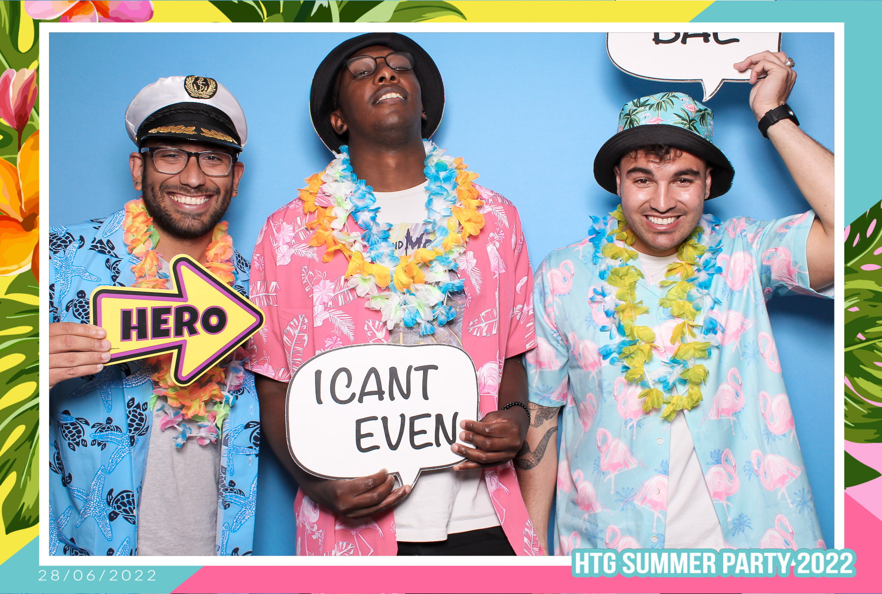 HTG Summer Party 2022 - Classic Open Booth | View more photos from the event at gallery.freshbooths.com/u/FreshBooths/HTG-Summer-Party-2022-Classic-Open-Booth