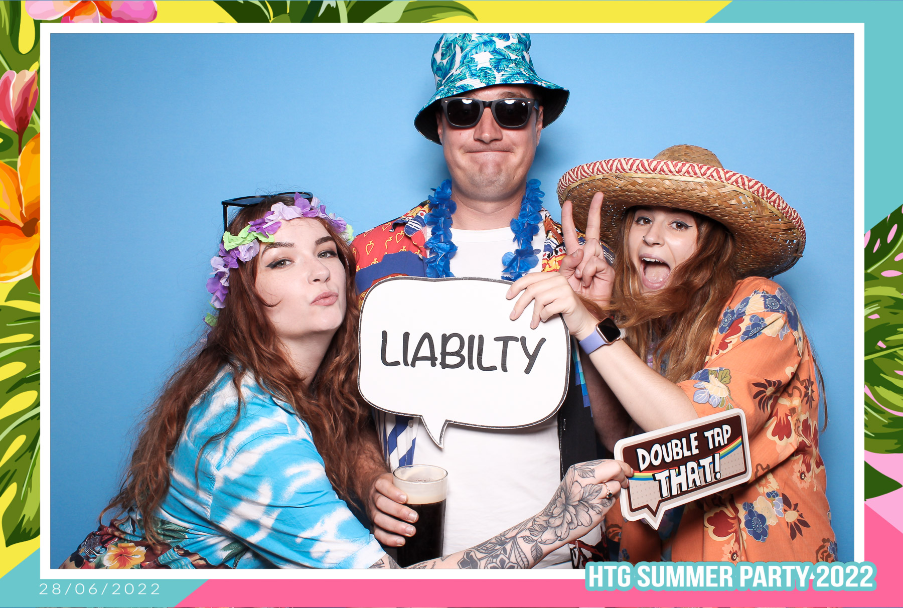 HTG Summer Party 2022 - Classic Open Booth | View more photos from the event at gallery.freshbooths.com/u/FreshBooths/HTG-Summer-Party-2022-Classic-Open-Booth