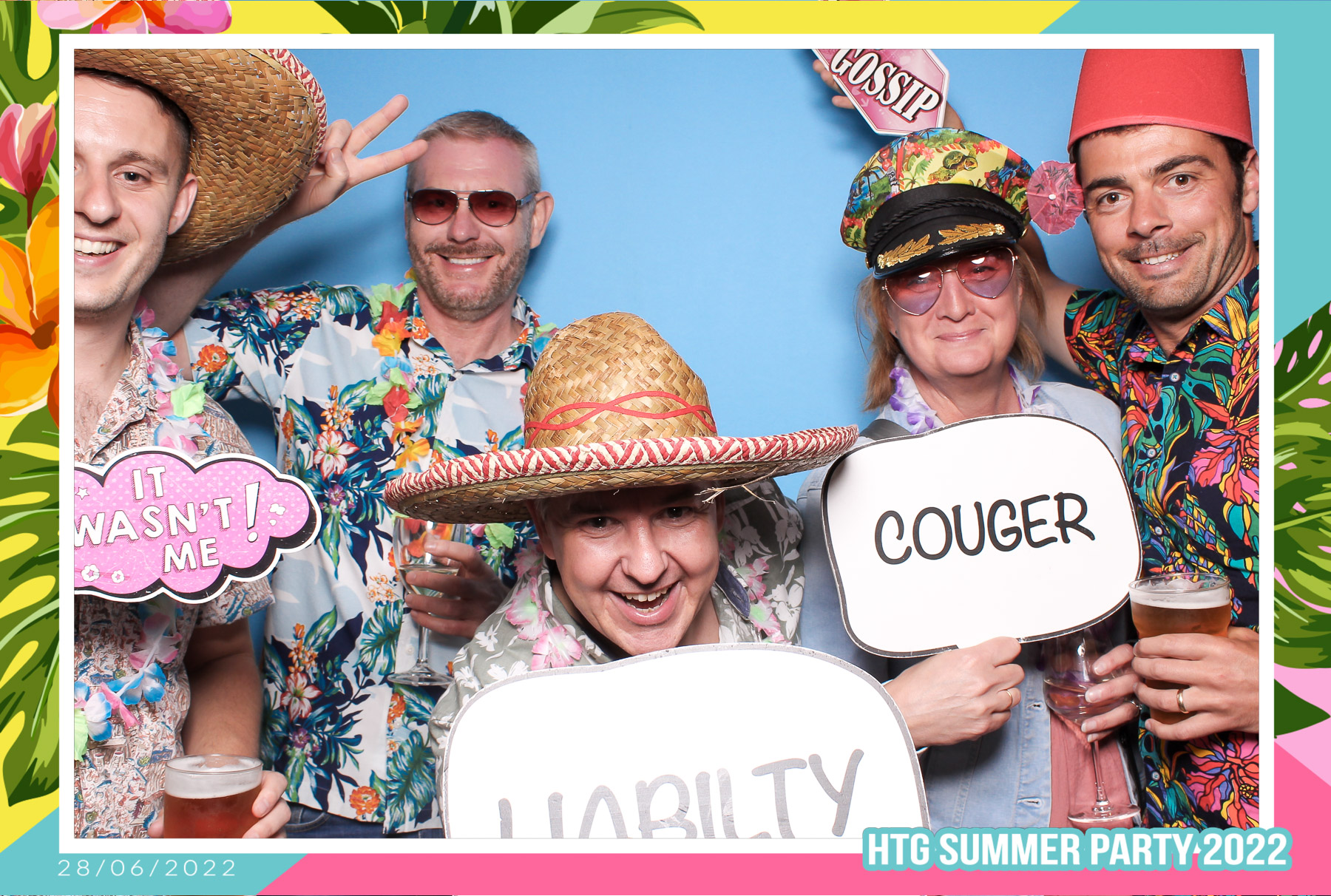 HTG Summer Party 2022 - Classic Open Booth | View more photos from the event at gallery.freshbooths.com/u/FreshBooths/HTG-Summer-Party-2022-Classic-Open-Booth