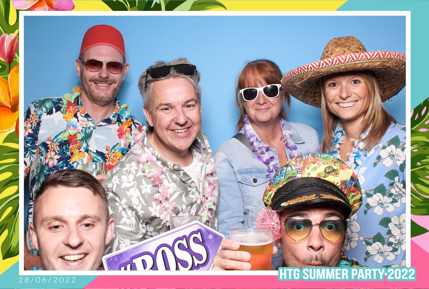HTG Summer Party 2022 - Classic Open Booth | View more photos from the event at gallery.freshbooths.com/u/FreshBooths/HTG-Summer-Party-2022-Classic-Open-Booth
