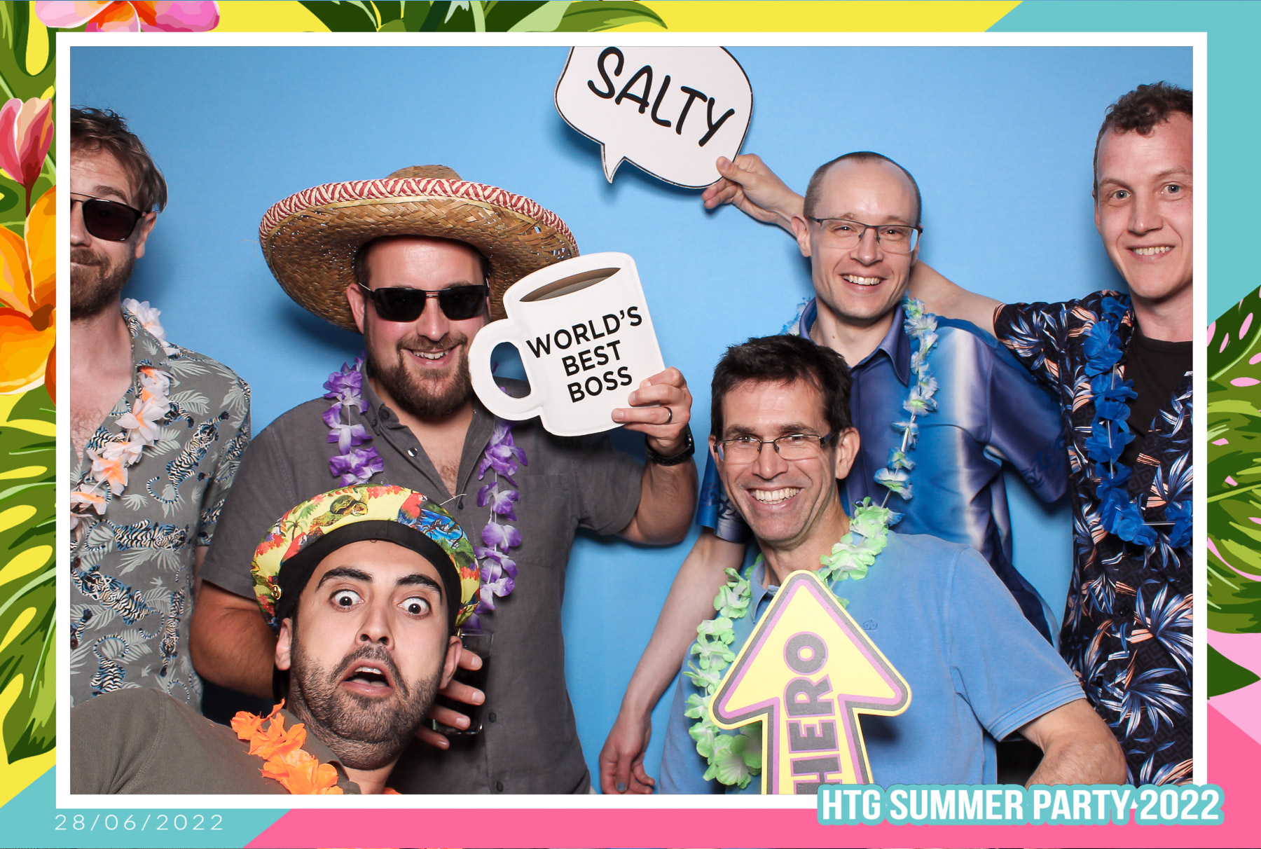 HTG Summer Party 2022 - Classic Open Booth | View more photos from the event at gallery.freshbooths.com/u/FreshBooths/HTG-Summer-Party-2022-Classic-Open-Booth
