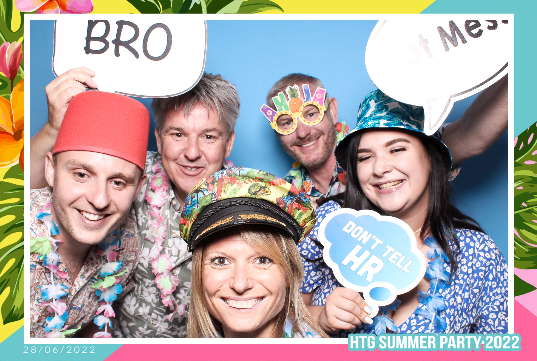 HTG Summer Party 2022 - Classic Open Booth | View more photos from the event at gallery.freshbooths.com/u/FreshBooths/HTG-Summer-Party-2022-Classic-Open-Booth
