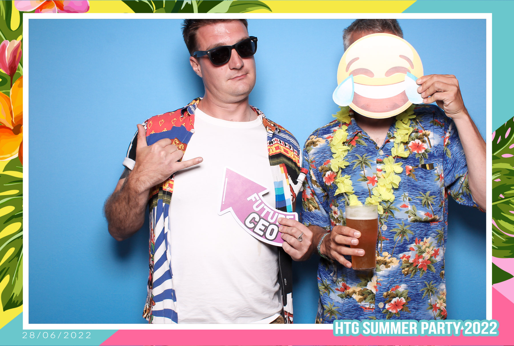 HTG Summer Party 2022 - Classic Open Booth | View more photos from the event at gallery.freshbooths.com/u/FreshBooths/HTG-Summer-Party-2022-Classic-Open-Booth