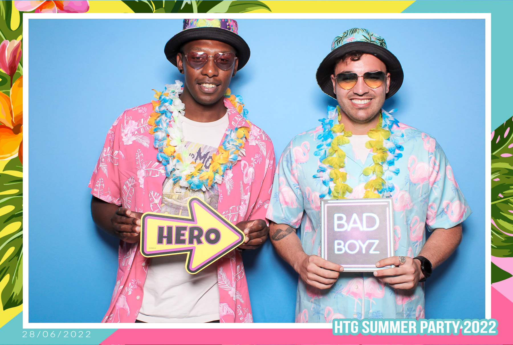 HTG Summer Party 2022 - Classic Open Booth | View more photos from the event at gallery.freshbooths.com/u/FreshBooths/HTG-Summer-Party-2022-Classic-Open-Booth
