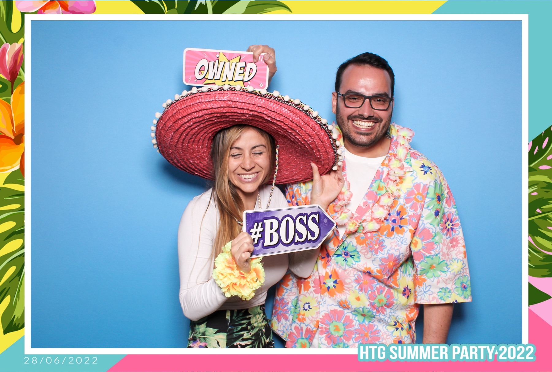 HTG Summer Party 2022 - Classic Open Booth | View more photos from the event at gallery.freshbooths.com/u/FreshBooths/HTG-Summer-Party-2022-Classic-Open-Booth
