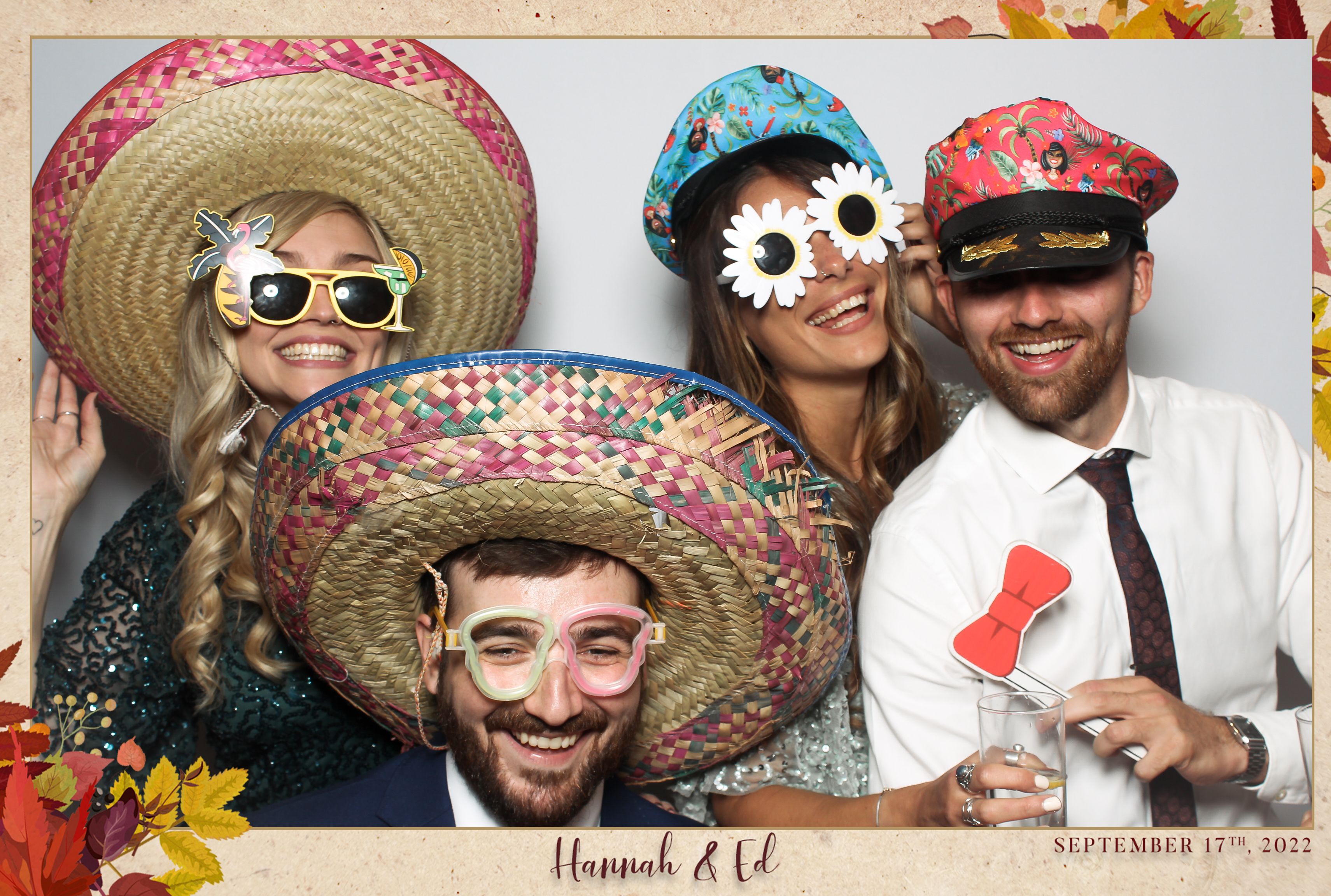 Hannah & Ed - Classic Open Booth | View more photos from the event at gallery.freshbooths.com/u/FreshBooths/Hannah-Ed-Classic-Open-Booth