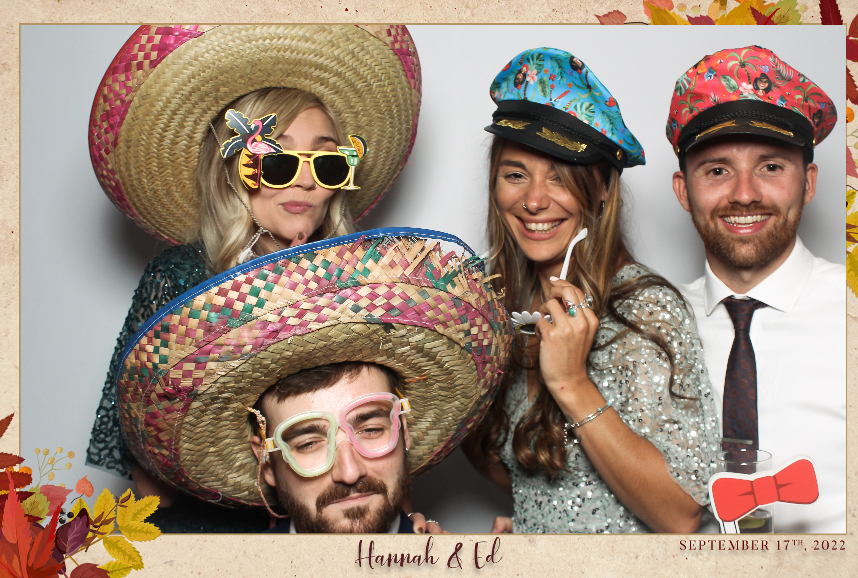 Hannah & Ed - Classic Open Booth | View more photos from the event at gallery.freshbooths.com/u/FreshBooths/Hannah-Ed-Classic-Open-Booth