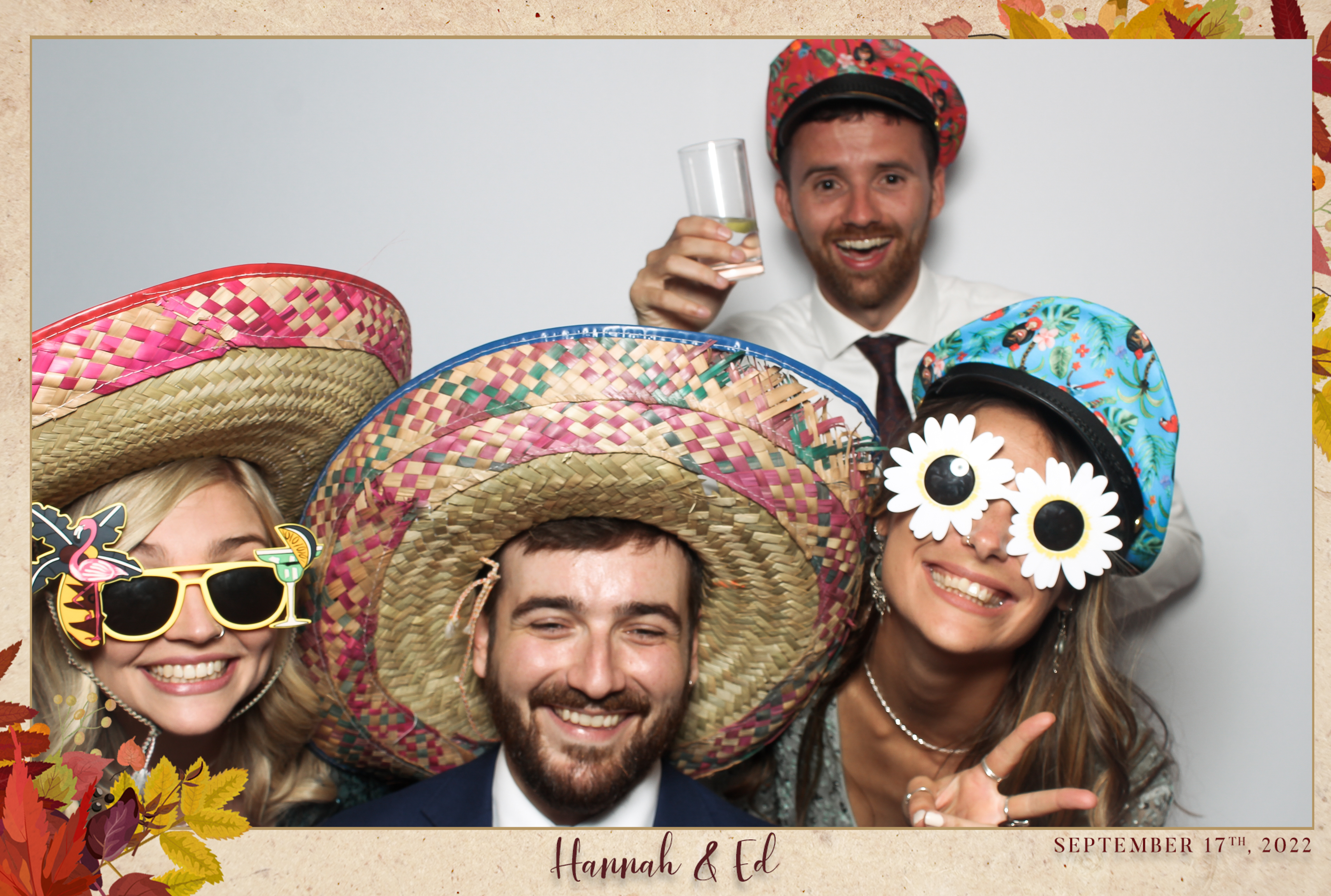 Hannah & Ed - Classic Open Booth | View more photos from the event at gallery.freshbooths.com/u/FreshBooths/Hannah-Ed-Classic-Open-Booth