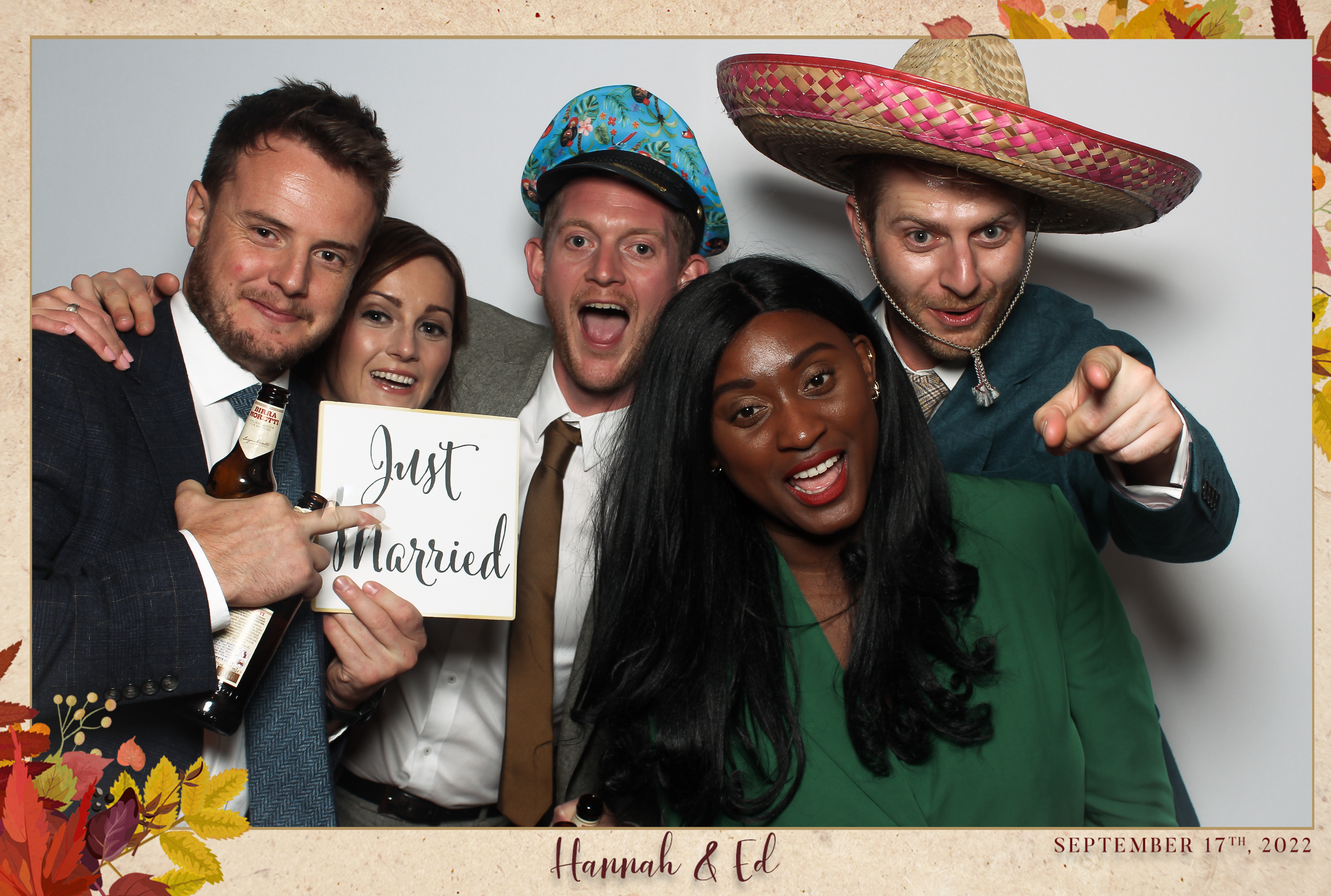 Hannah & Ed - Classic Open Booth | View more photos from the event at gallery.freshbooths.com/u/FreshBooths/Hannah-Ed-Classic-Open-Booth