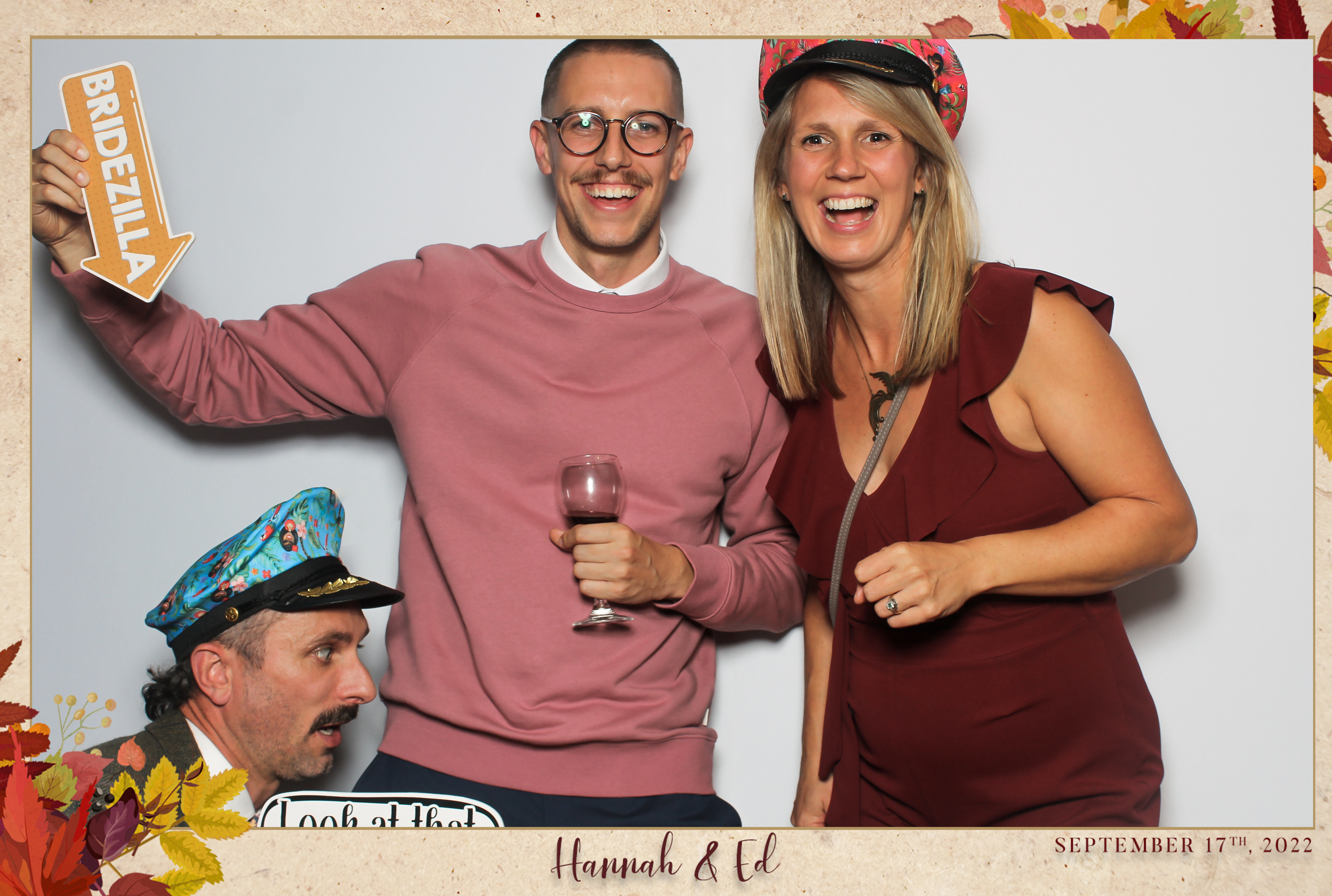 Hannah & Ed - Classic Open Booth | View more photos from the event at gallery.freshbooths.com/u/FreshBooths/Hannah-Ed-Classic-Open-Booth