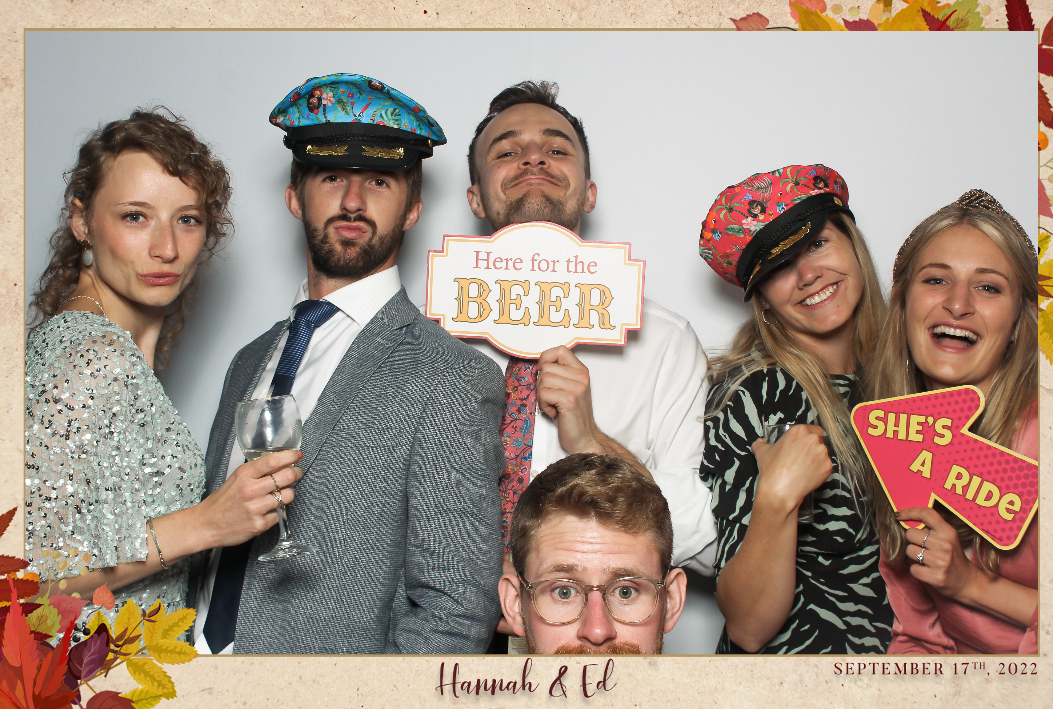 Hannah & Ed - Classic Open Booth | View more photos from the event at gallery.freshbooths.com/u/FreshBooths/Hannah-Ed-Classic-Open-Booth