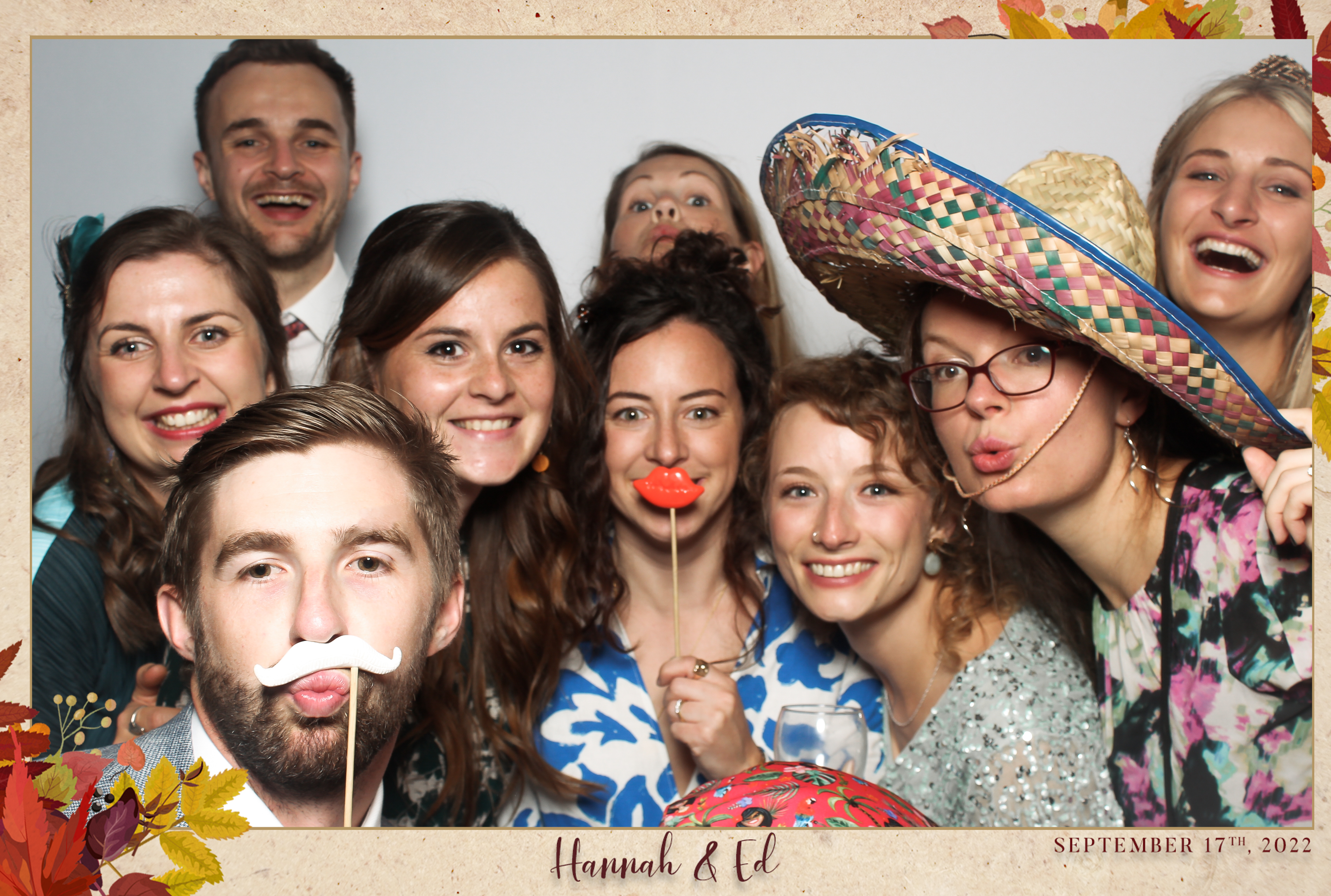 Hannah & Ed - Classic Open Booth | View more photos from the event at gallery.freshbooths.com/u/FreshBooths/Hannah-Ed-Classic-Open-Booth