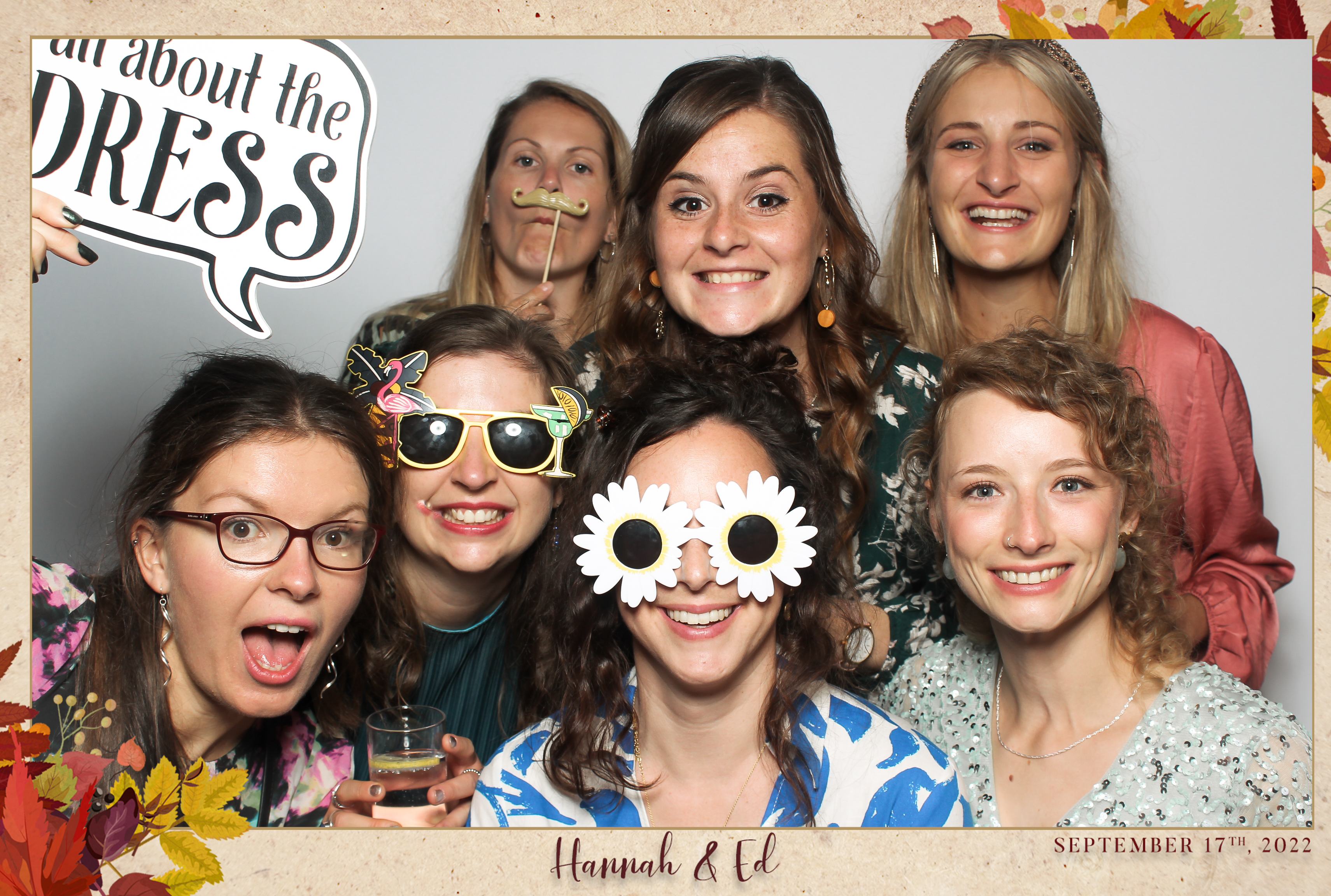 Hannah & Ed - Classic Open Booth | View more photos from the event at gallery.freshbooths.com/u/FreshBooths/Hannah-Ed-Classic-Open-Booth