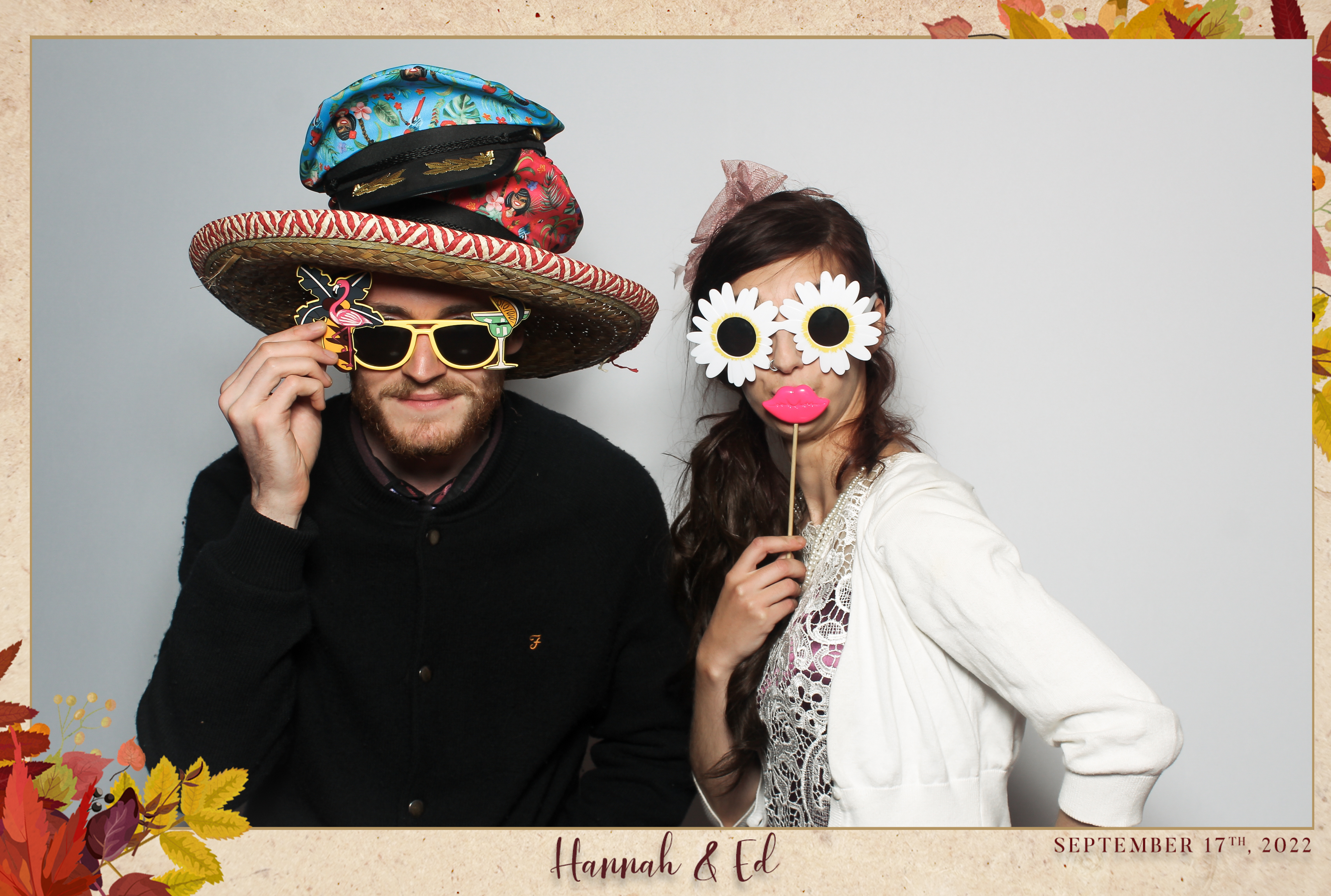 Hannah & Ed - Classic Open Booth | View more photos from the event at gallery.freshbooths.com/u/FreshBooths/Hannah-Ed-Classic-Open-Booth