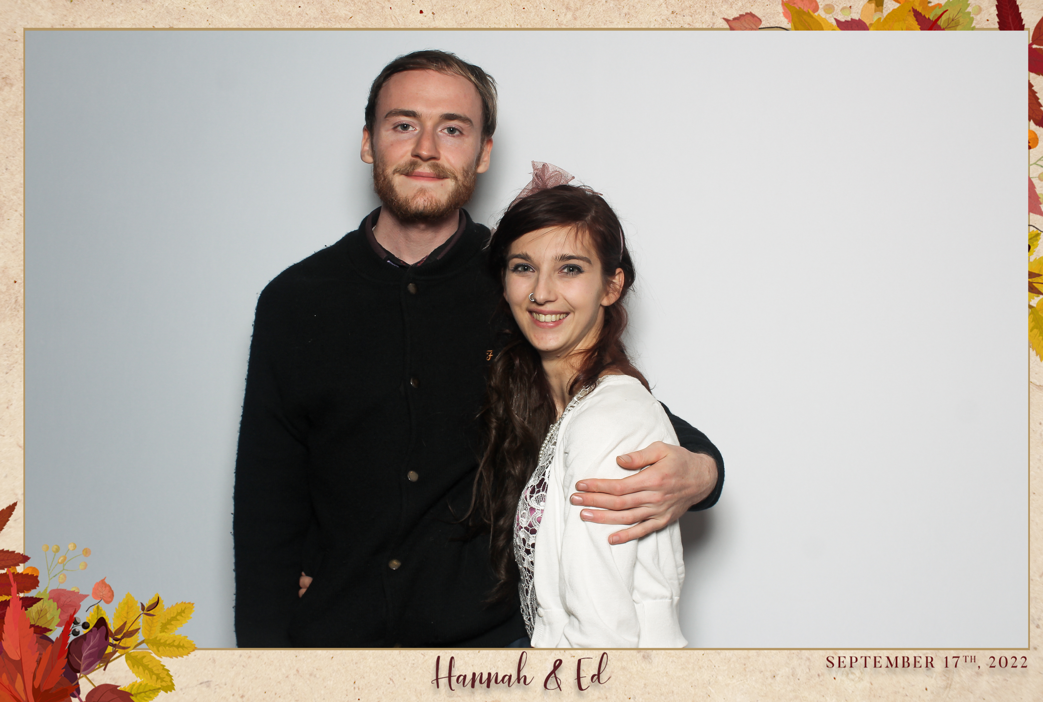 Hannah & Ed - Classic Open Booth | View more photos from the event at gallery.freshbooths.com/u/FreshBooths/Hannah-Ed-Classic-Open-Booth