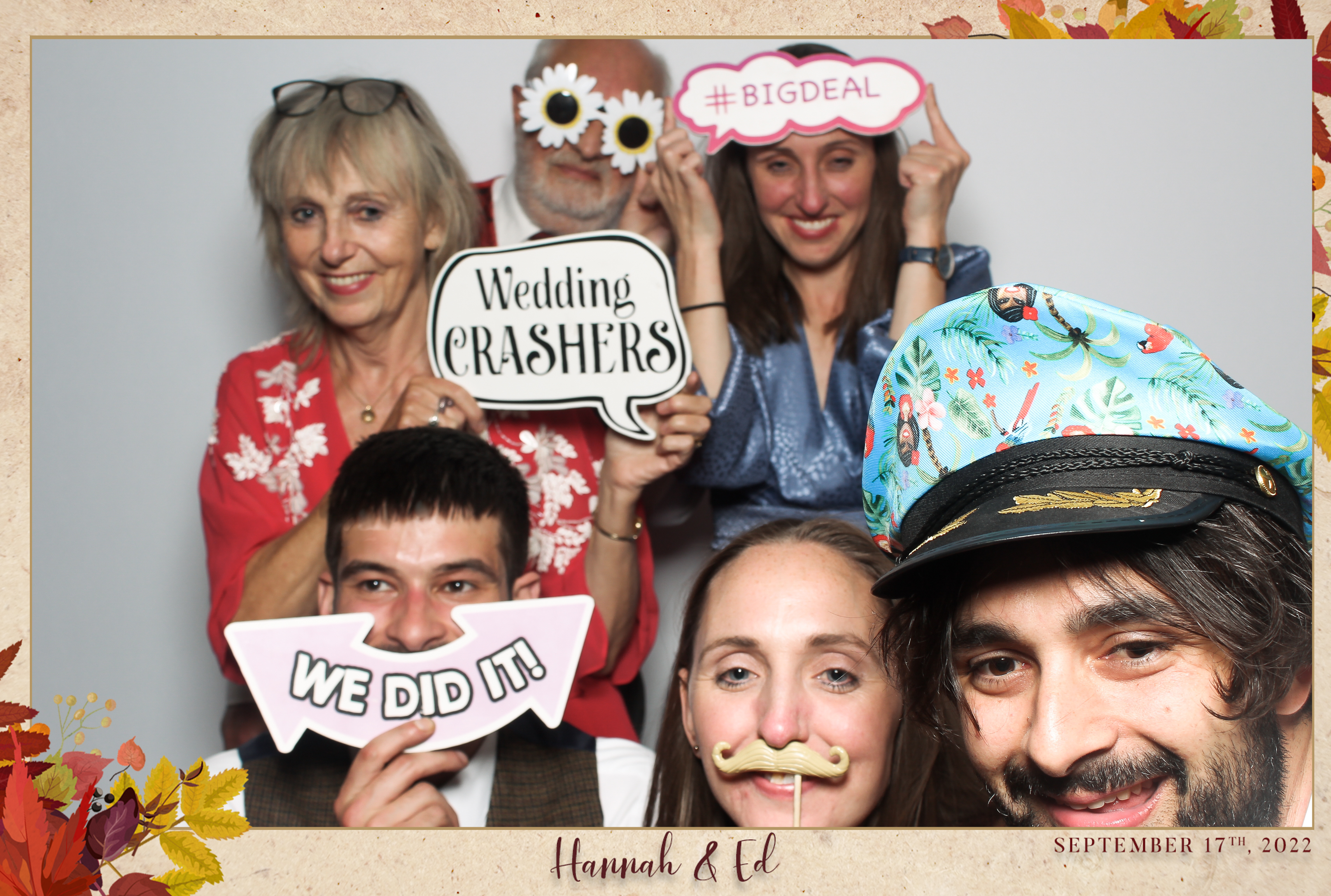 Hannah & Ed - Classic Open Booth | View more photos from the event at gallery.freshbooths.com/u/FreshBooths/Hannah-Ed-Classic-Open-Booth