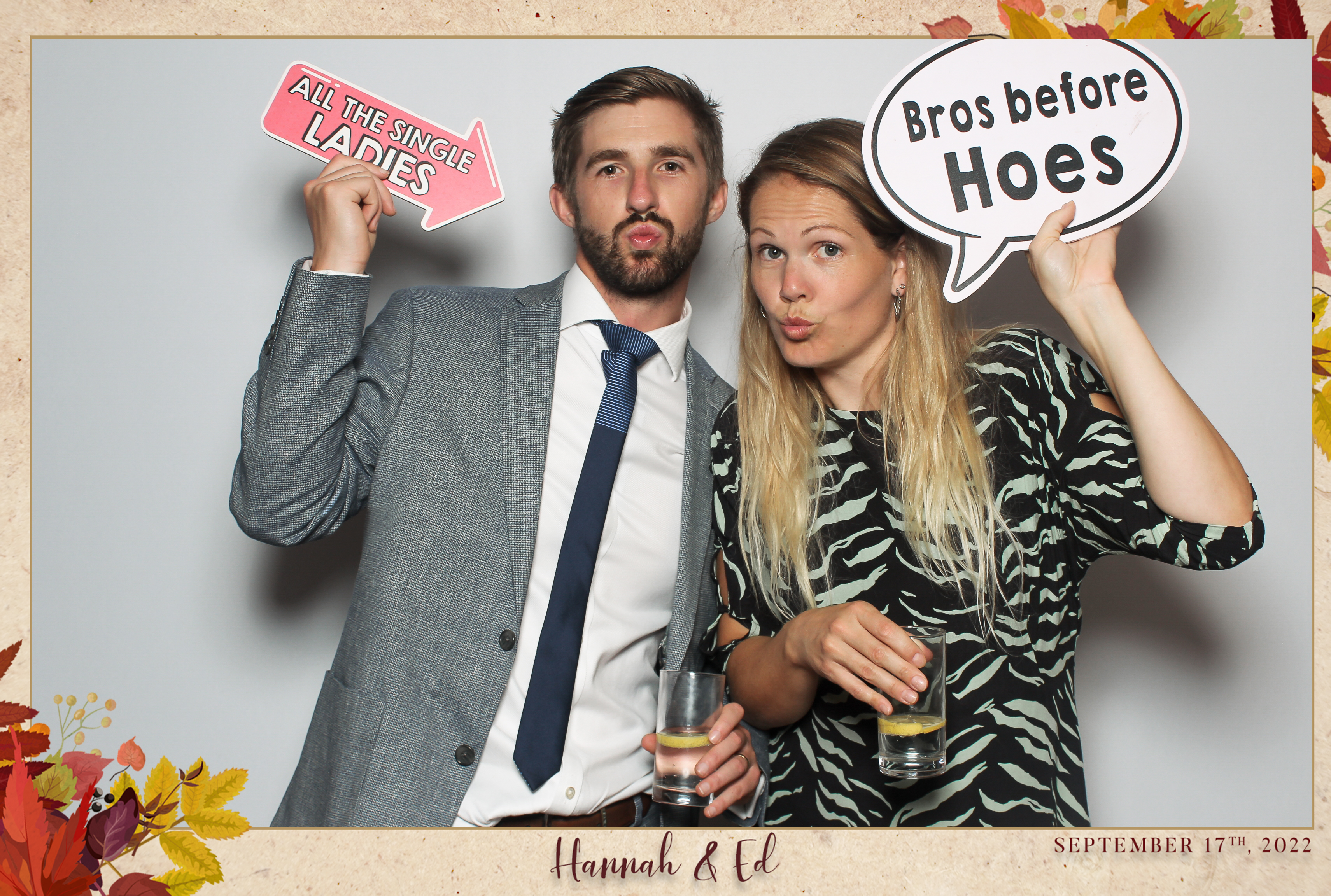 Hannah & Ed - Classic Open Booth | View more photos from the event at gallery.freshbooths.com/u/FreshBooths/Hannah-Ed-Classic-Open-Booth
