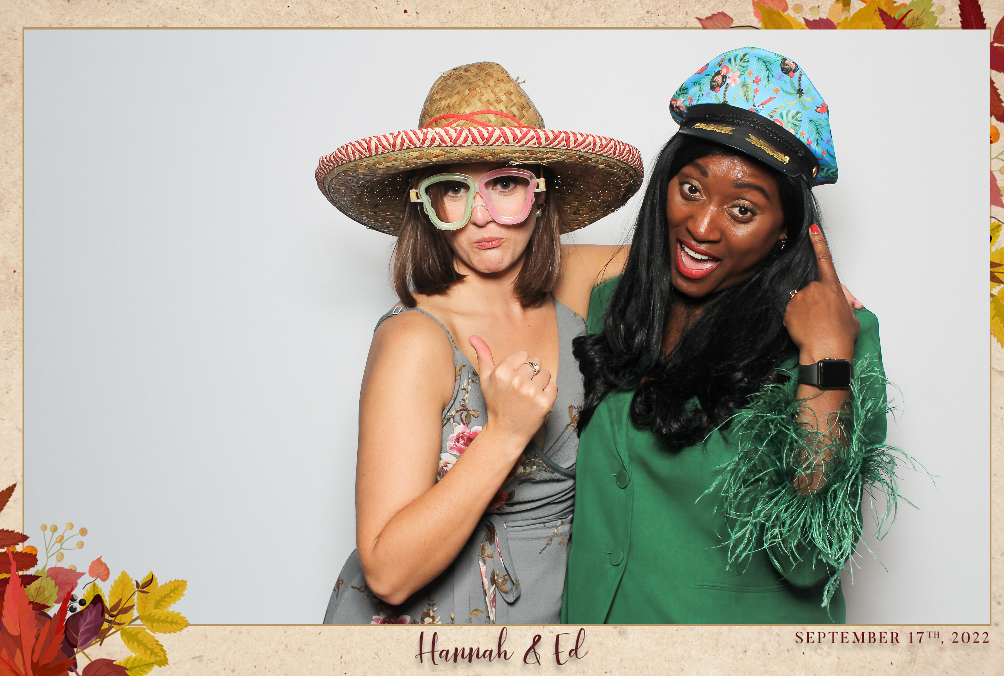 Hannah & Ed - Classic Open Booth | View more photos from the event at gallery.freshbooths.com/u/FreshBooths/Hannah-Ed-Classic-Open-Booth