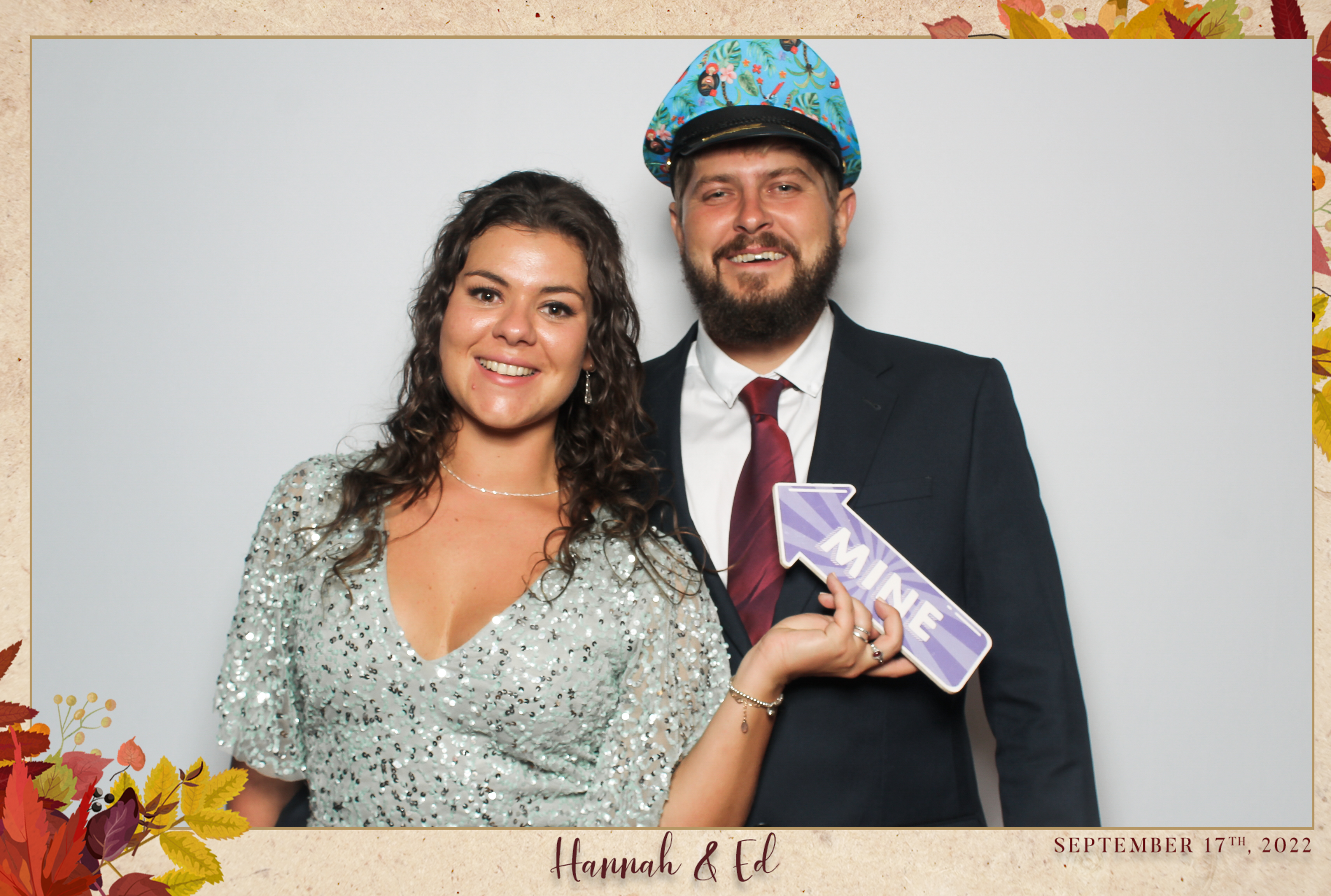 Hannah & Ed - Classic Open Booth | View more photos from the event at gallery.freshbooths.com/u/FreshBooths/Hannah-Ed-Classic-Open-Booth
