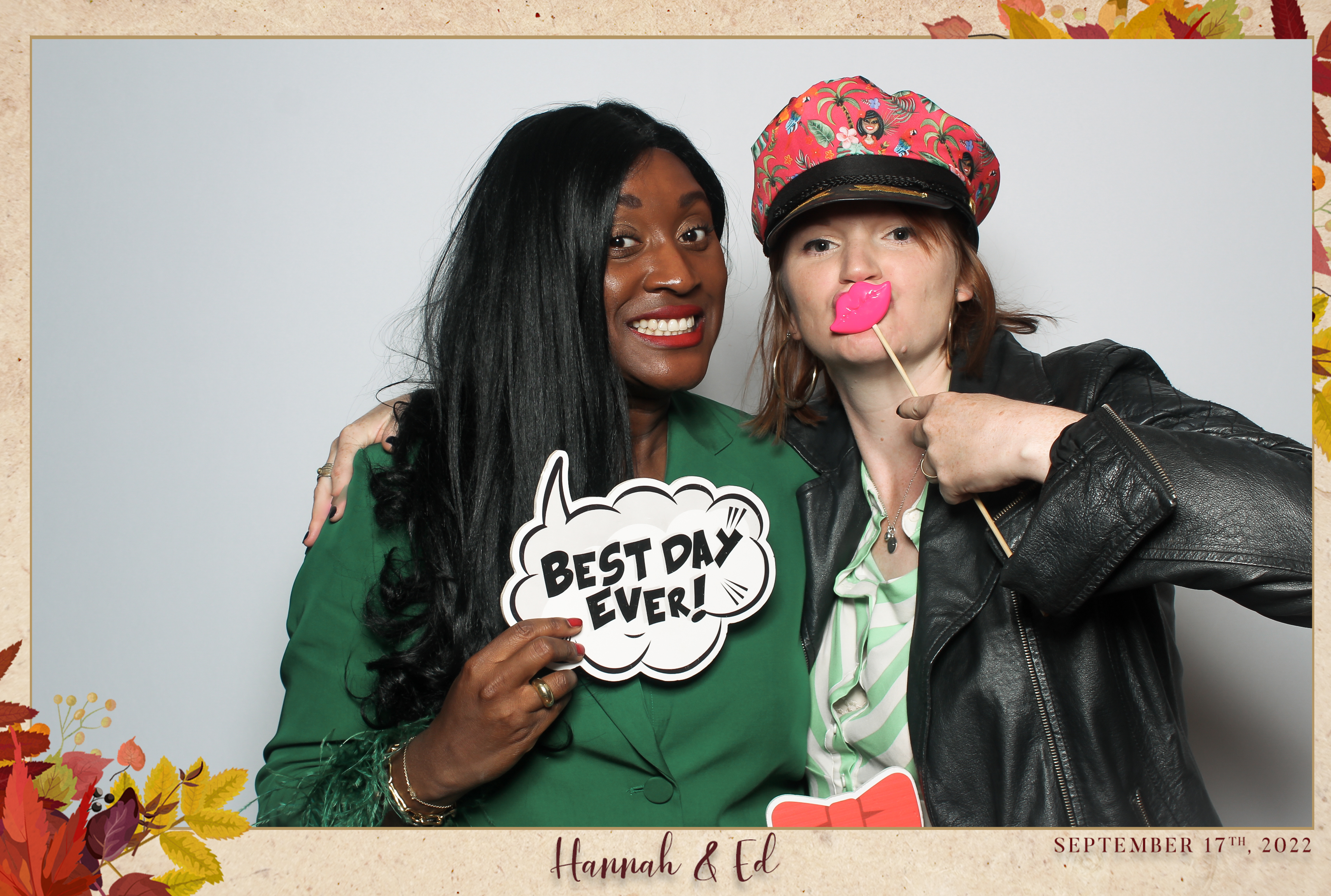 Hannah & Ed - Classic Open Booth | View more photos from the event at gallery.freshbooths.com/u/FreshBooths/Hannah-Ed-Classic-Open-Booth
