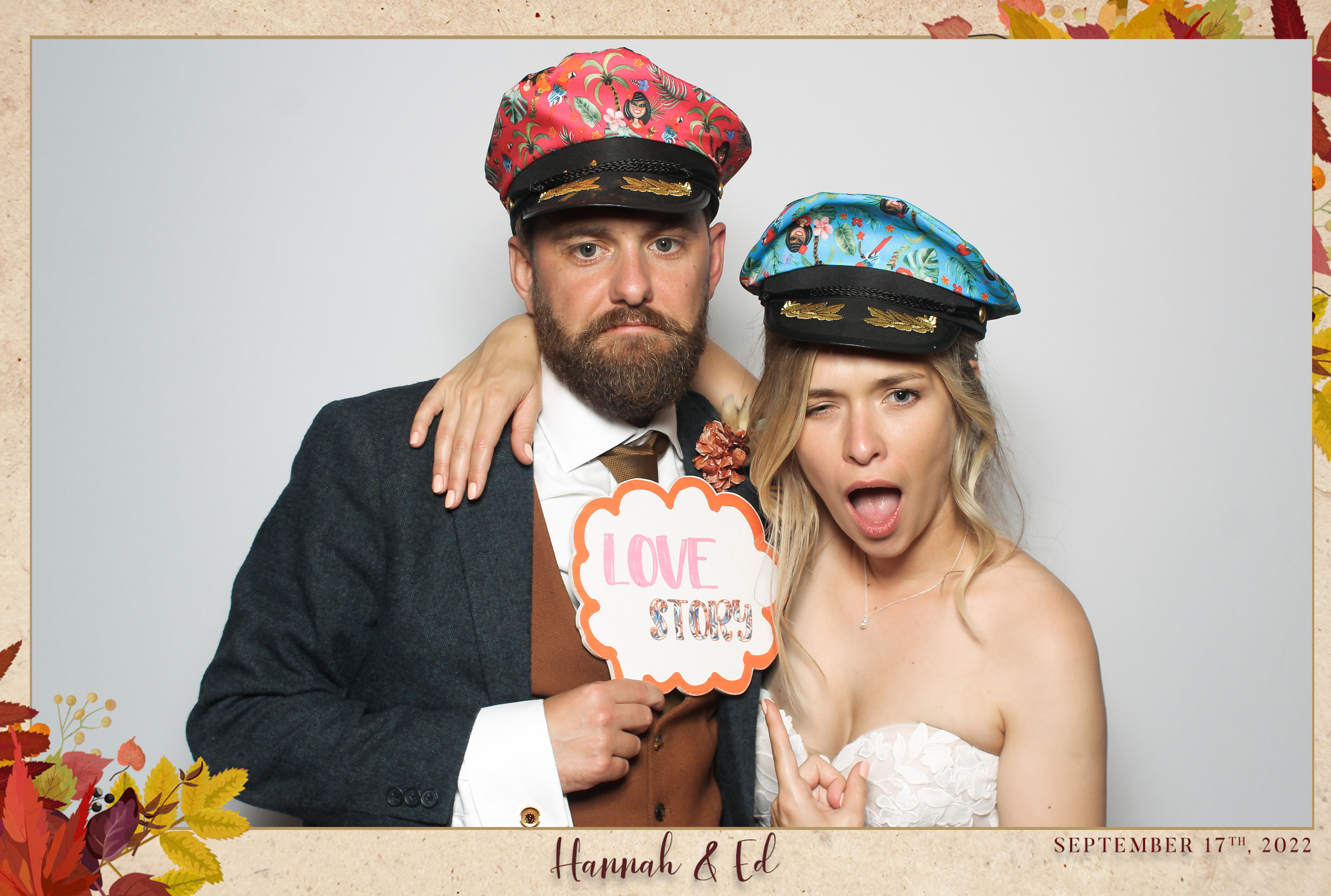 Hannah & Ed - Classic Open Booth | View more photos from the event at gallery.freshbooths.com/u/FreshBooths/Hannah-Ed-Classic-Open-Booth