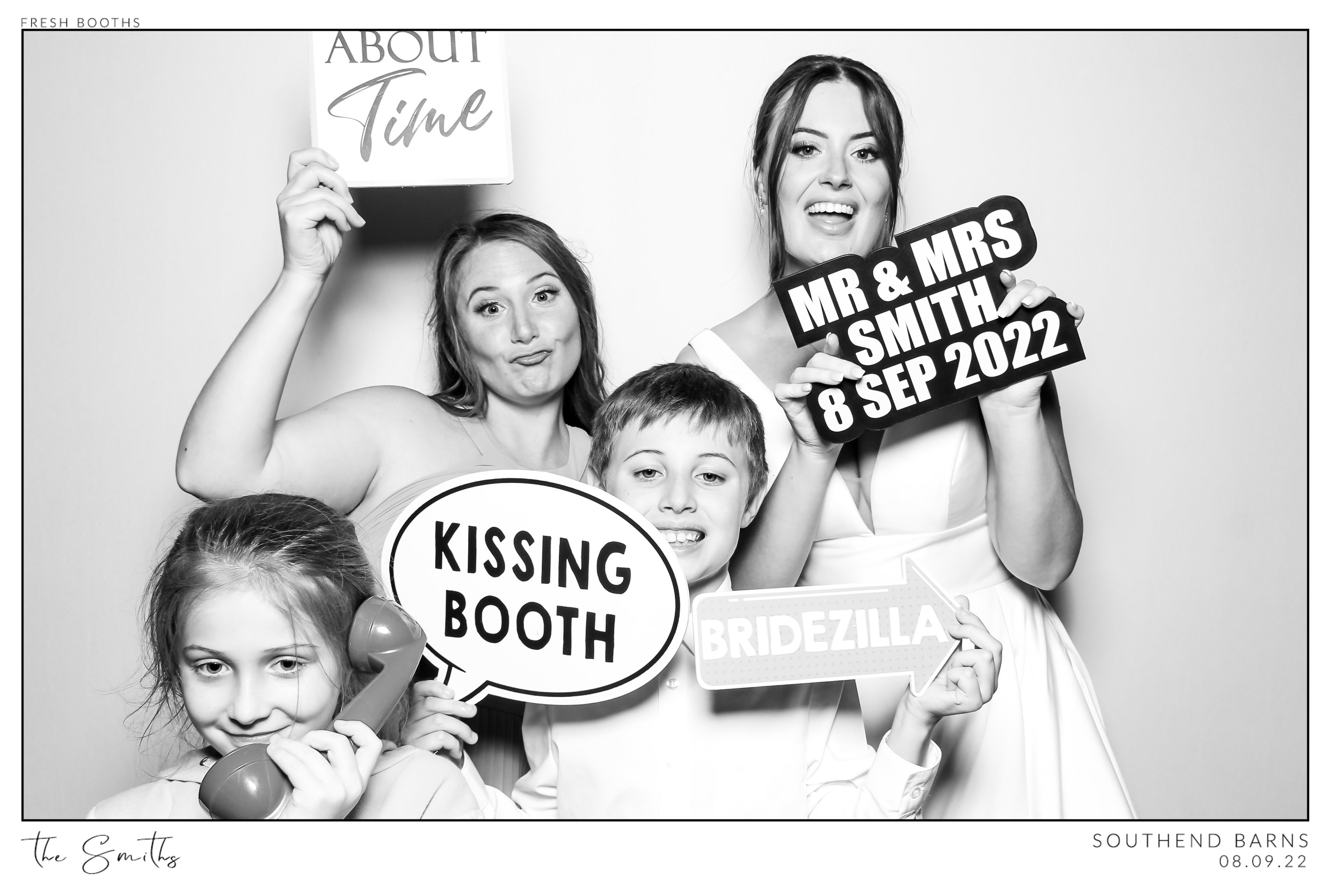 Jack & Rosie - Classic Open Booth | View more photos from the event at gallery.freshbooths.com/u/FreshBooths/Jack-Rosie-Classic-Open-Booth