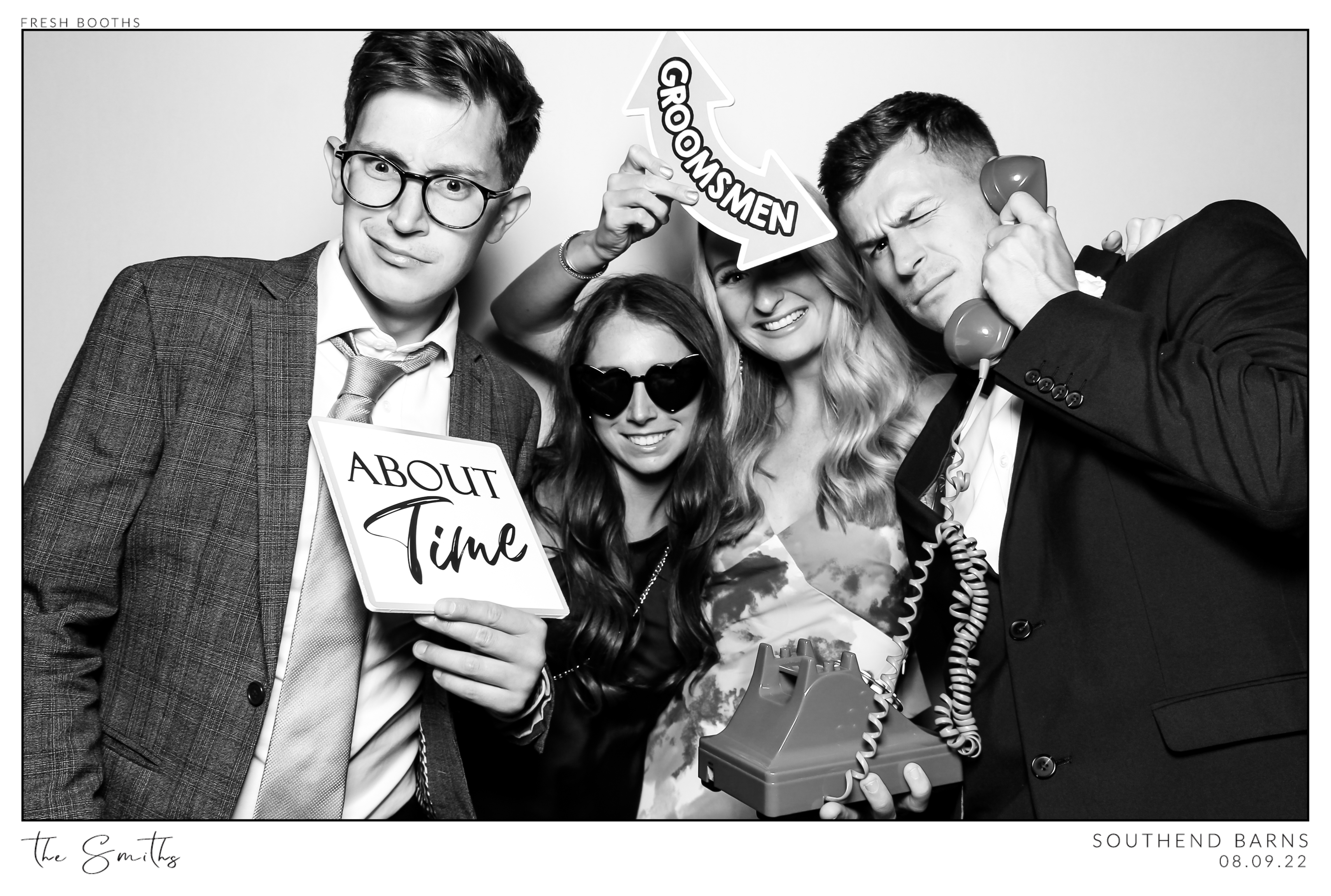 Jack & Rosie - Classic Open Booth | View more photos from the event at gallery.freshbooths.com/u/FreshBooths/Jack-Rosie-Classic-Open-Booth