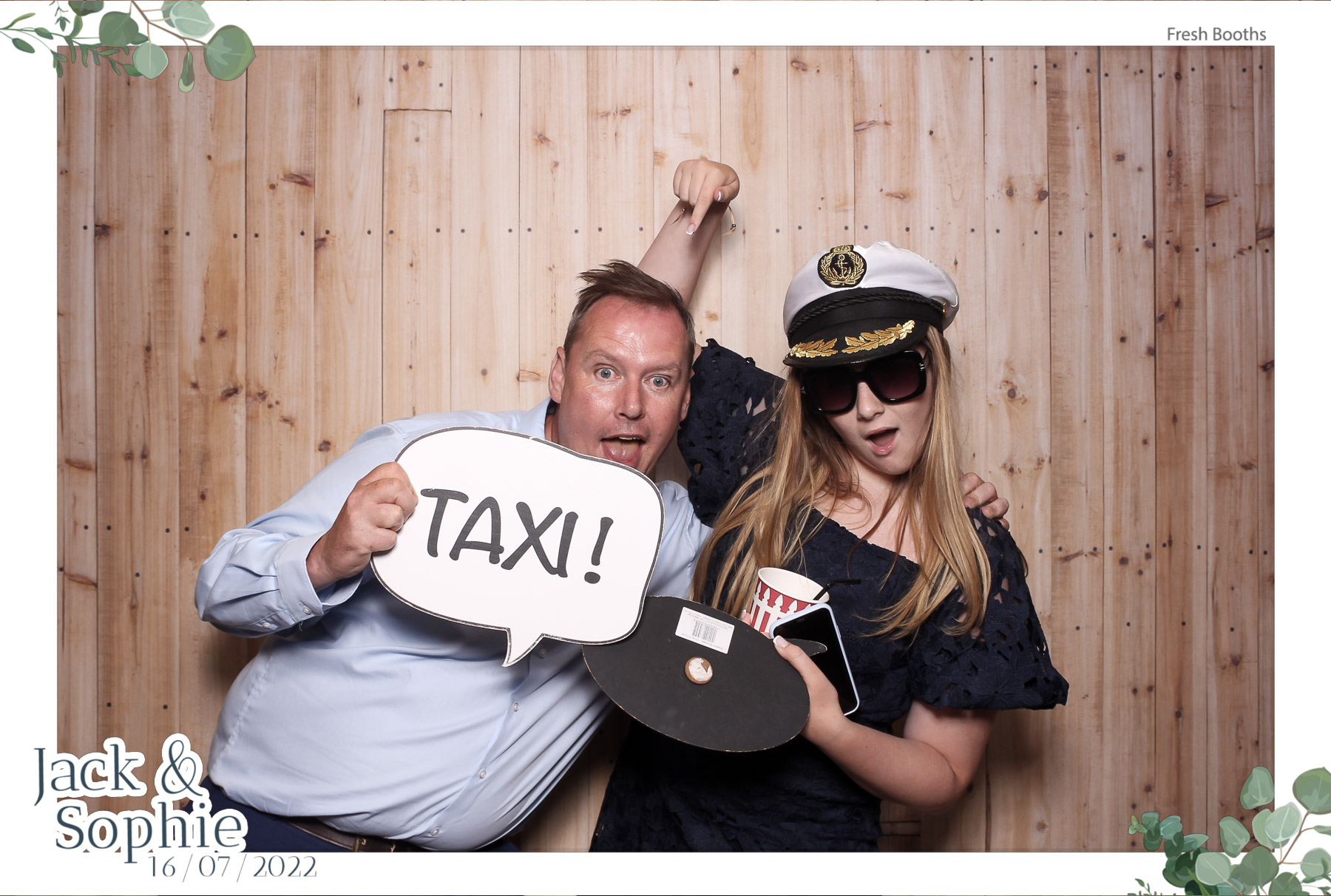Jack & Sophie - Classic Open Booth | View more photos from the event at gallery.freshbooths.com/u/FreshBooths/Jack-Sophie-Classic-Open-Booth