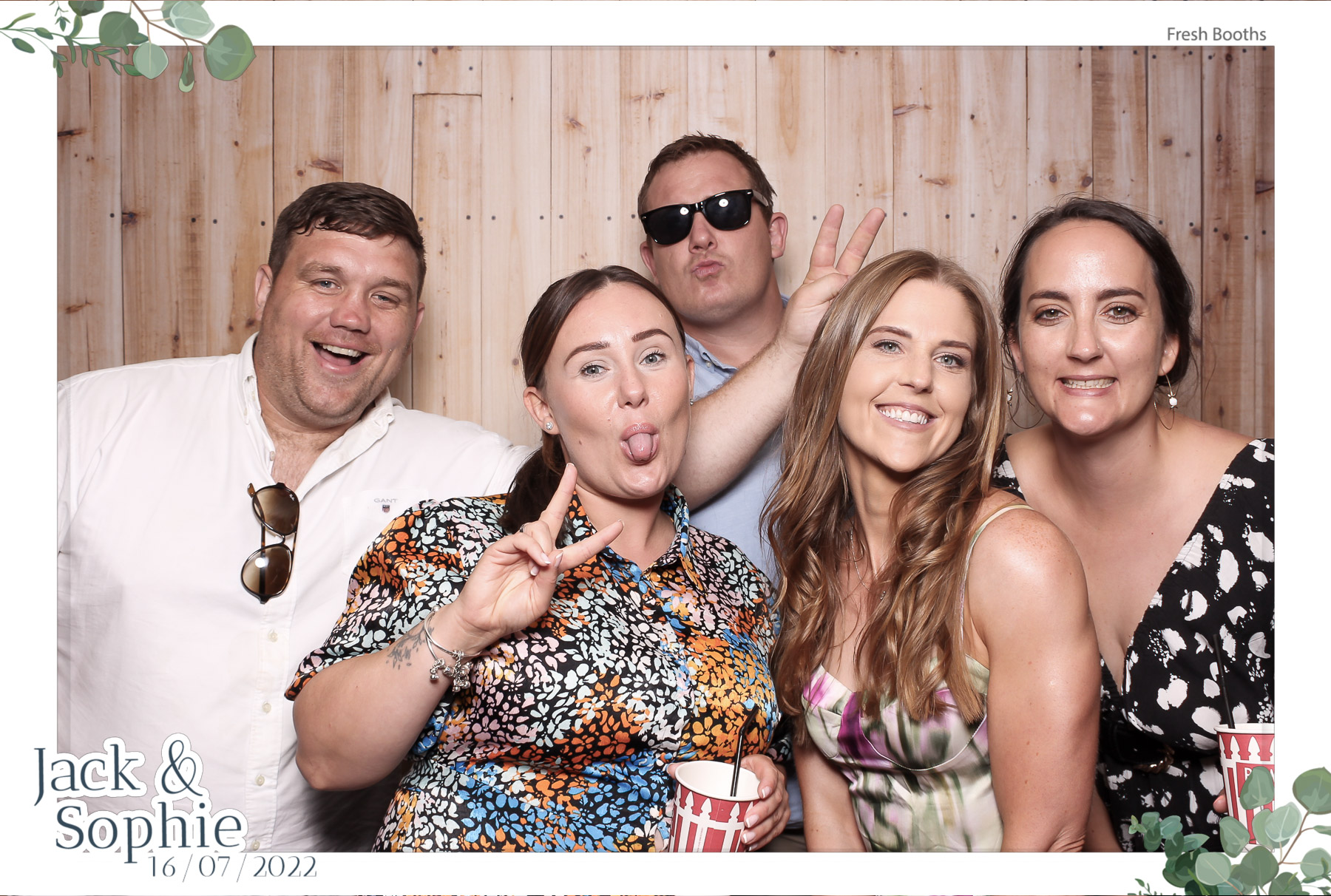 Jack & Sophie - Classic Open Booth | View more photos from the event at gallery.freshbooths.com/u/FreshBooths/Jack-Sophie-Classic-Open-Booth