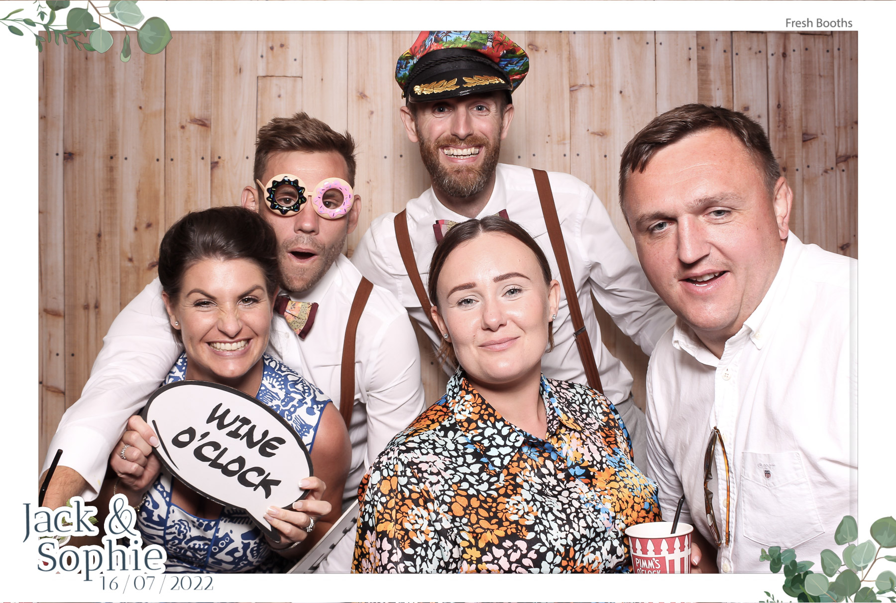 Jack & Sophie - Classic Open Booth | View more photos from the event at gallery.freshbooths.com/u/FreshBooths/Jack-Sophie-Classic-Open-Booth