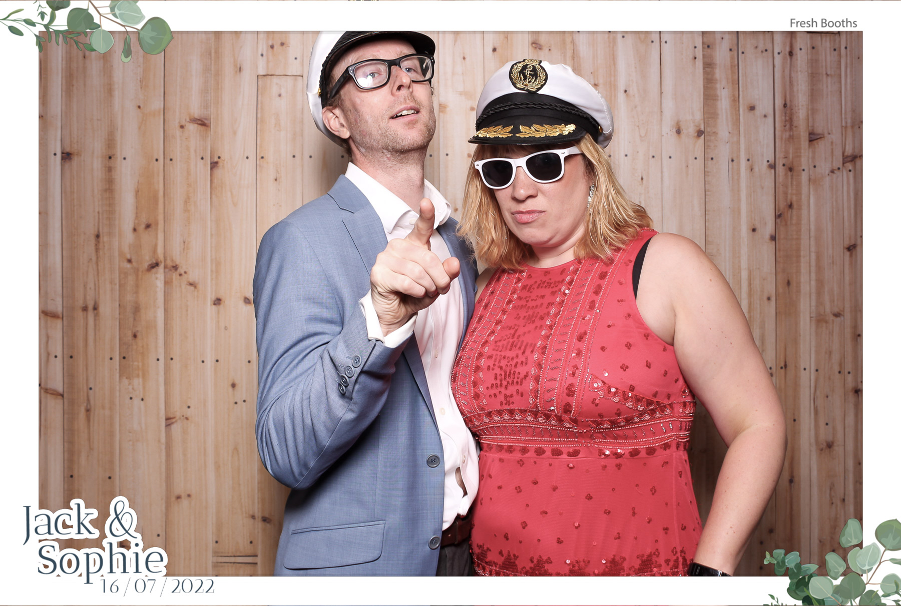 Jack & Sophie - Classic Open Booth | View more photos from the event at gallery.freshbooths.com/u/FreshBooths/Jack-Sophie-Classic-Open-Booth