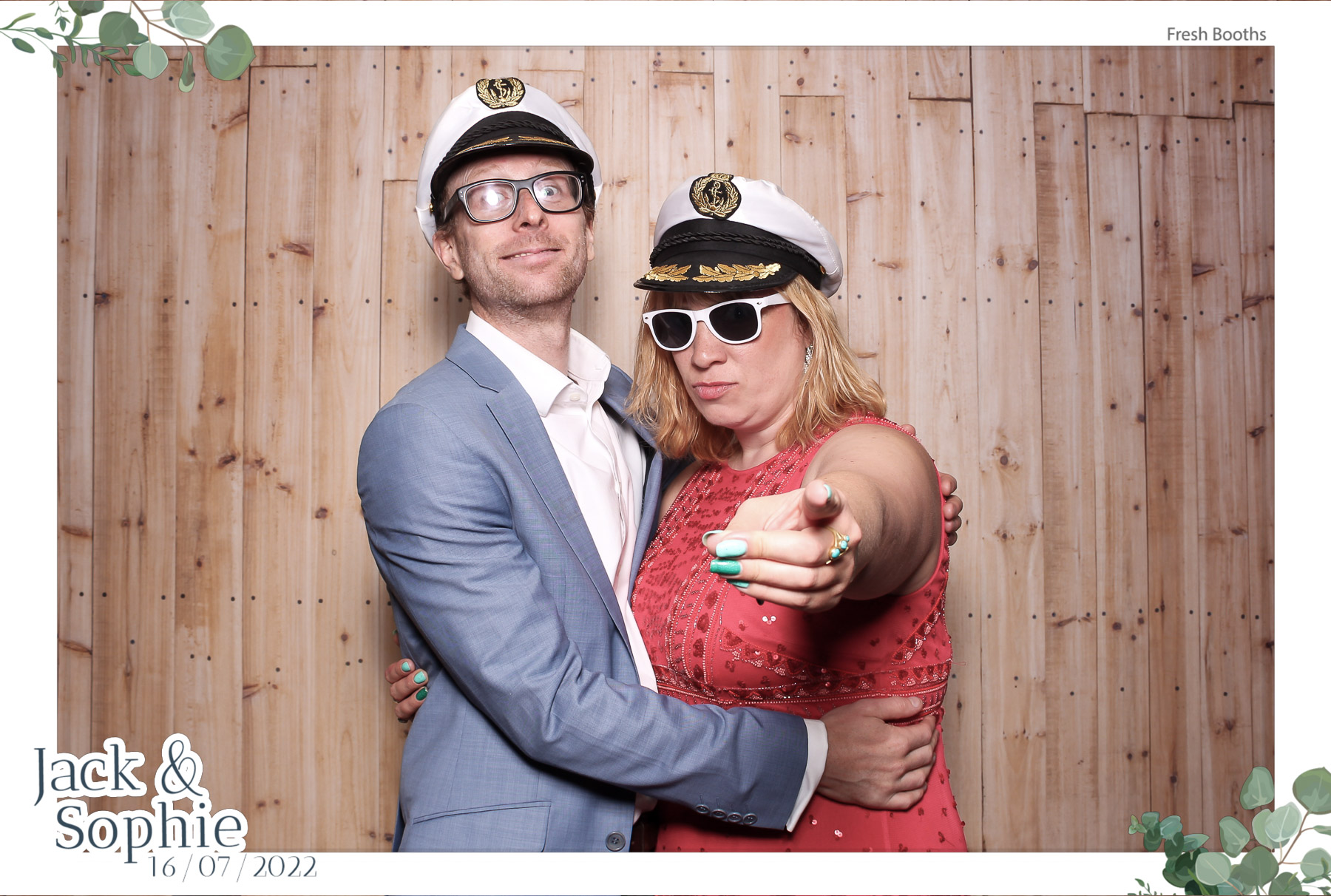 Jack & Sophie - Classic Open Booth | View more photos from the event at gallery.freshbooths.com/u/FreshBooths/Jack-Sophie-Classic-Open-Booth