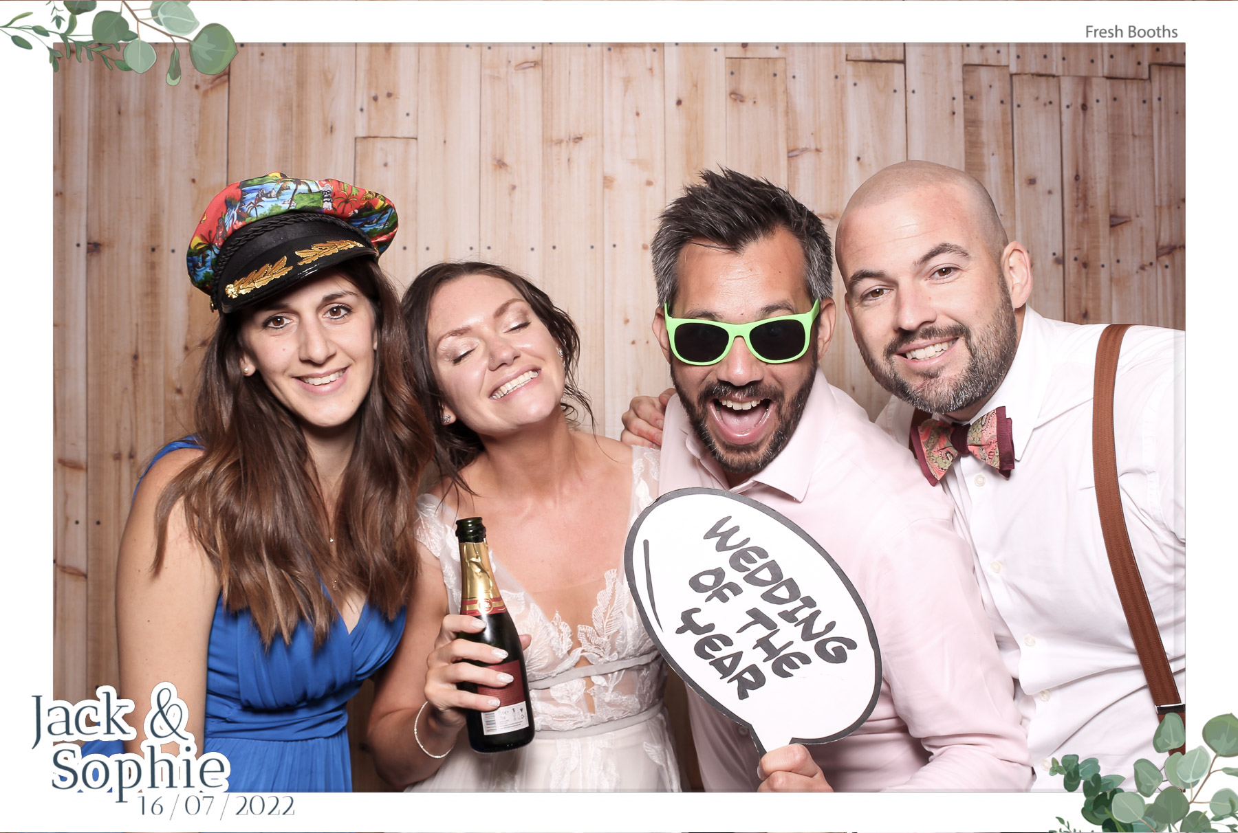 Jack & Sophie - Classic Open Booth | View more photos from the event at gallery.freshbooths.com/u/FreshBooths/Jack-Sophie-Classic-Open-Booth